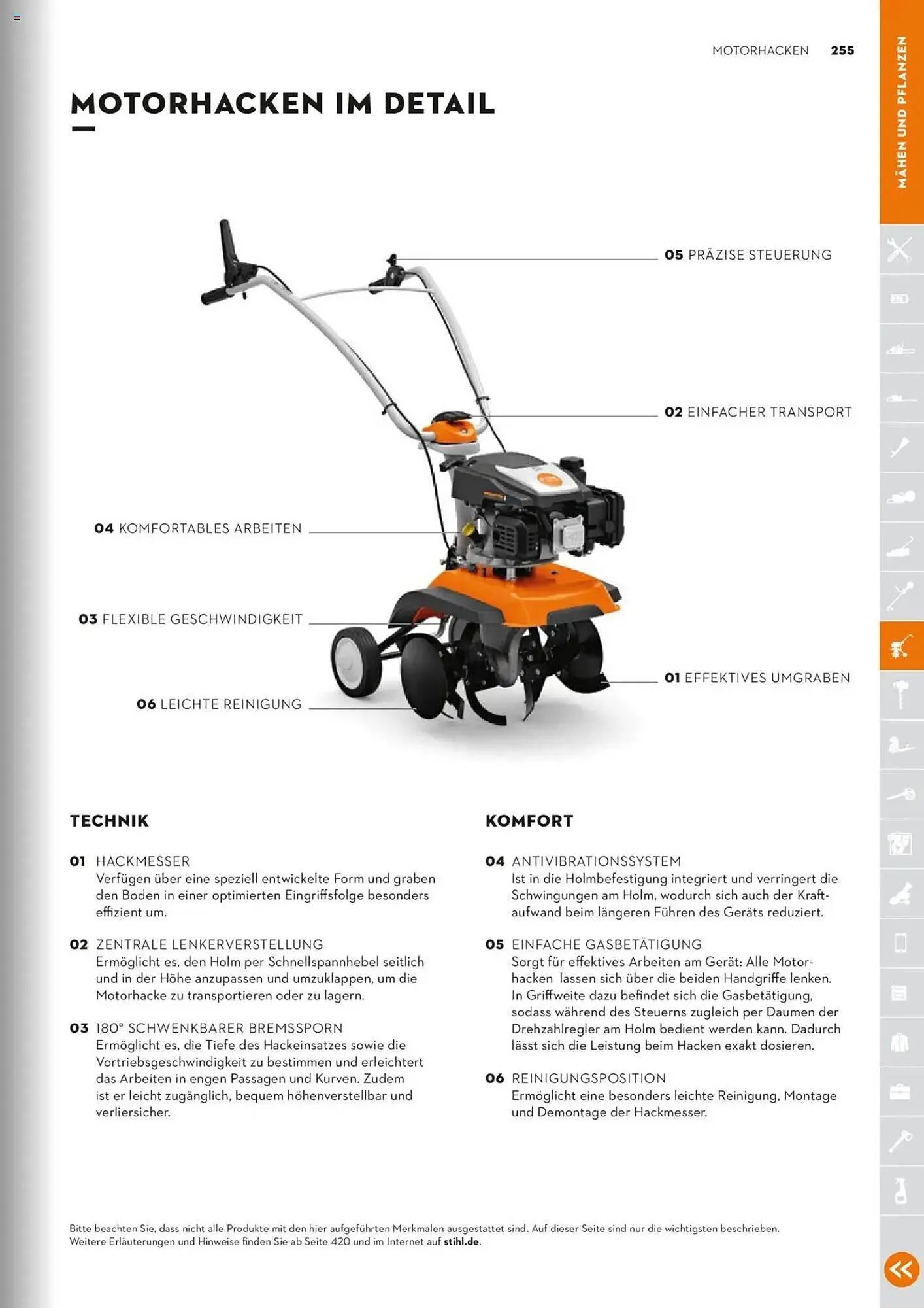 STIHL Prospekt von 1. Januar bis 31. Dezember 2025 - Prospekt seite 255
