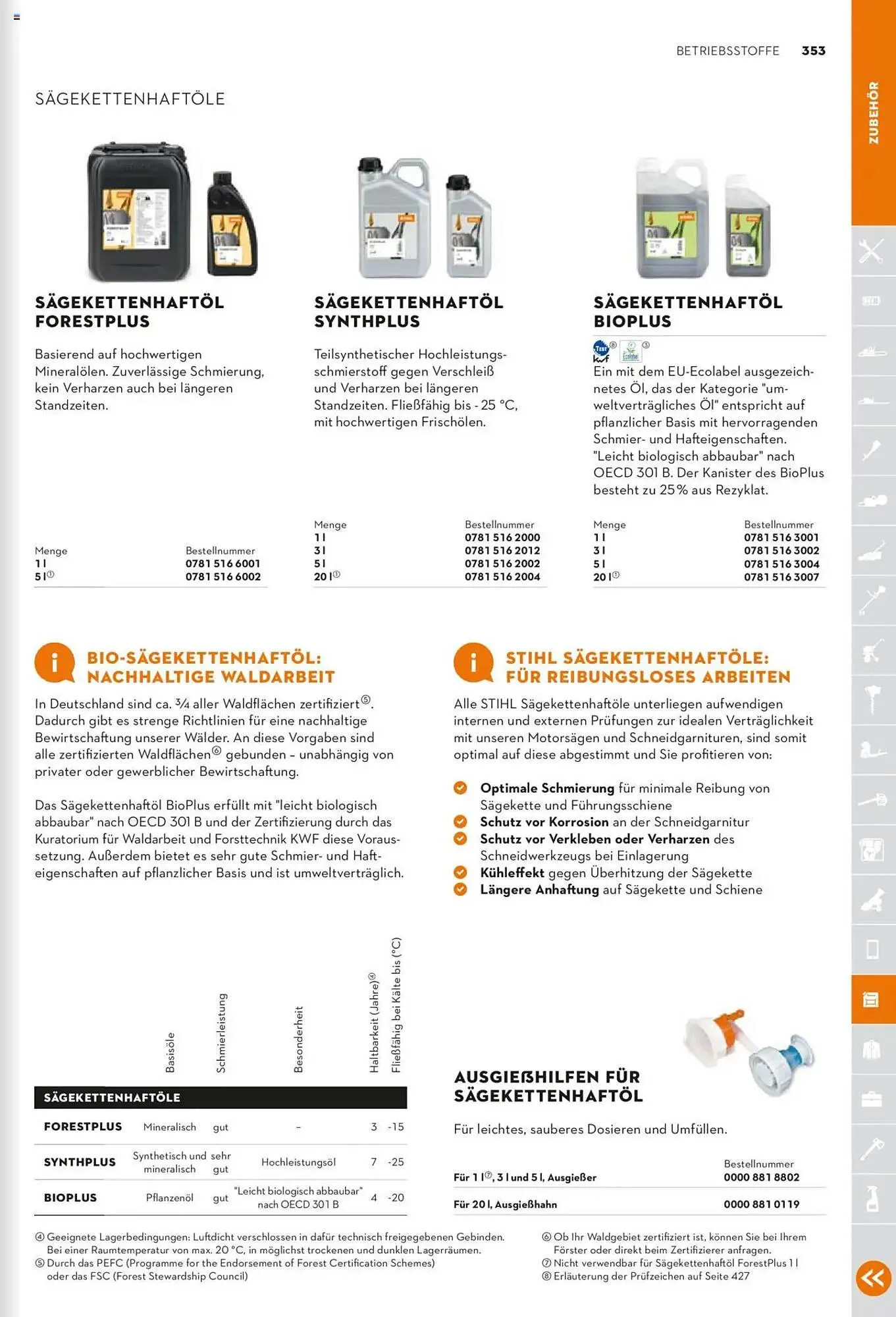 STIHL Prospekt von 1. Januar bis 31. Dezember 2025 - Prospekt seite 353