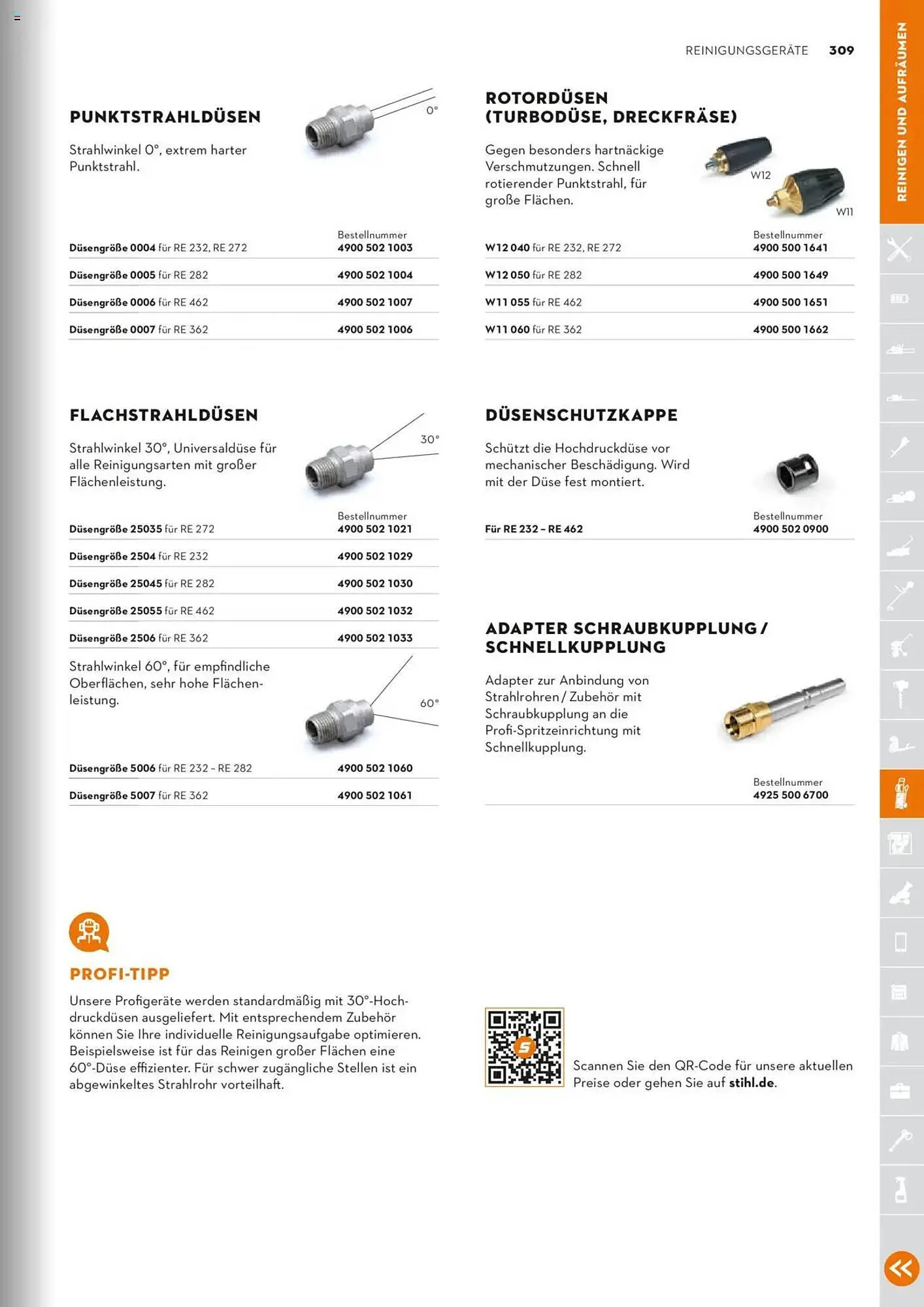 STIHL Prospekt von 1. Januar bis 31. Dezember 2025 - Prospekt seite 309