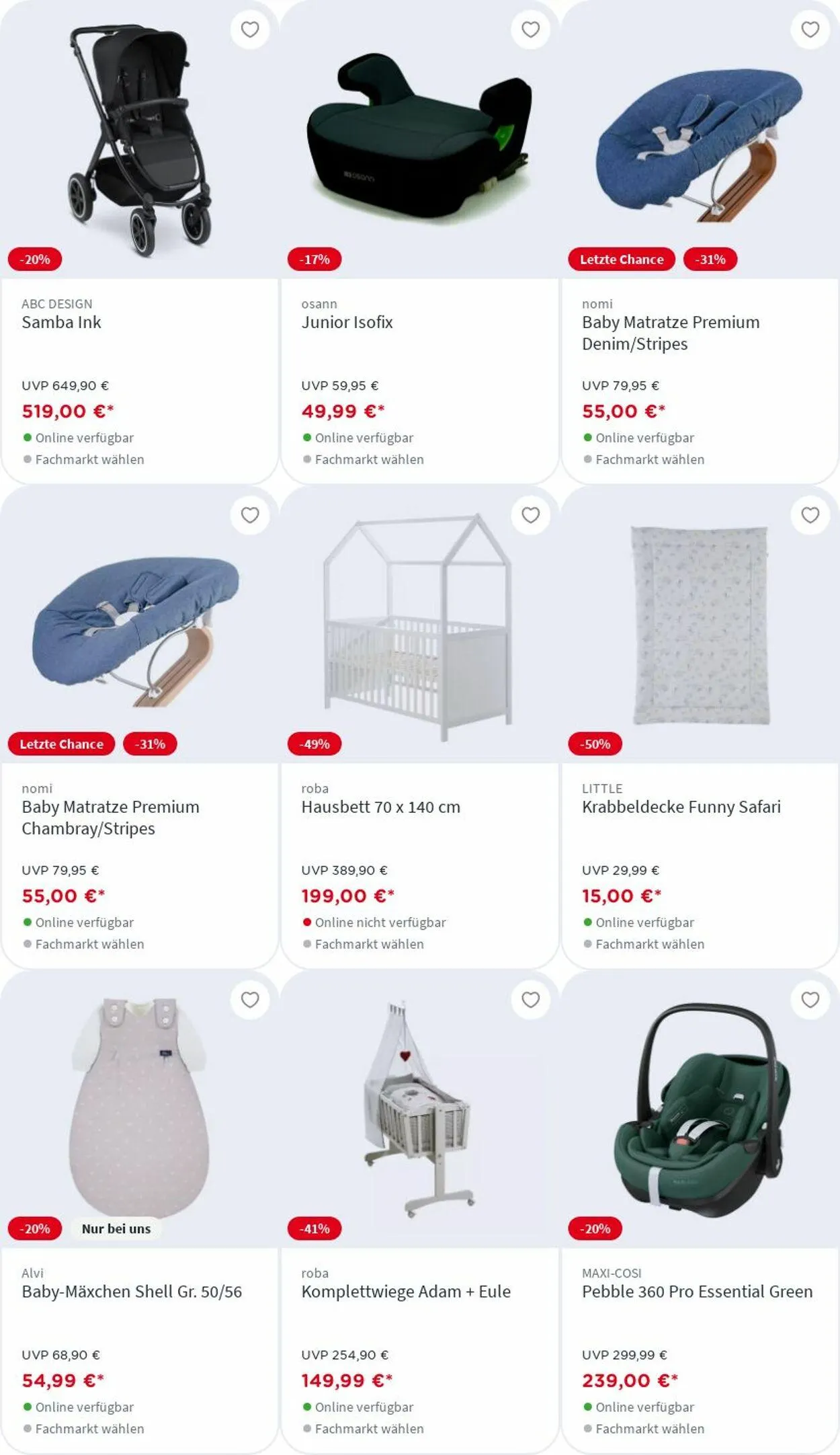 BabyOne Aktueller Prospekt von 16. Dezember bis 22. Dezember 2024 - Prospekt seite 58