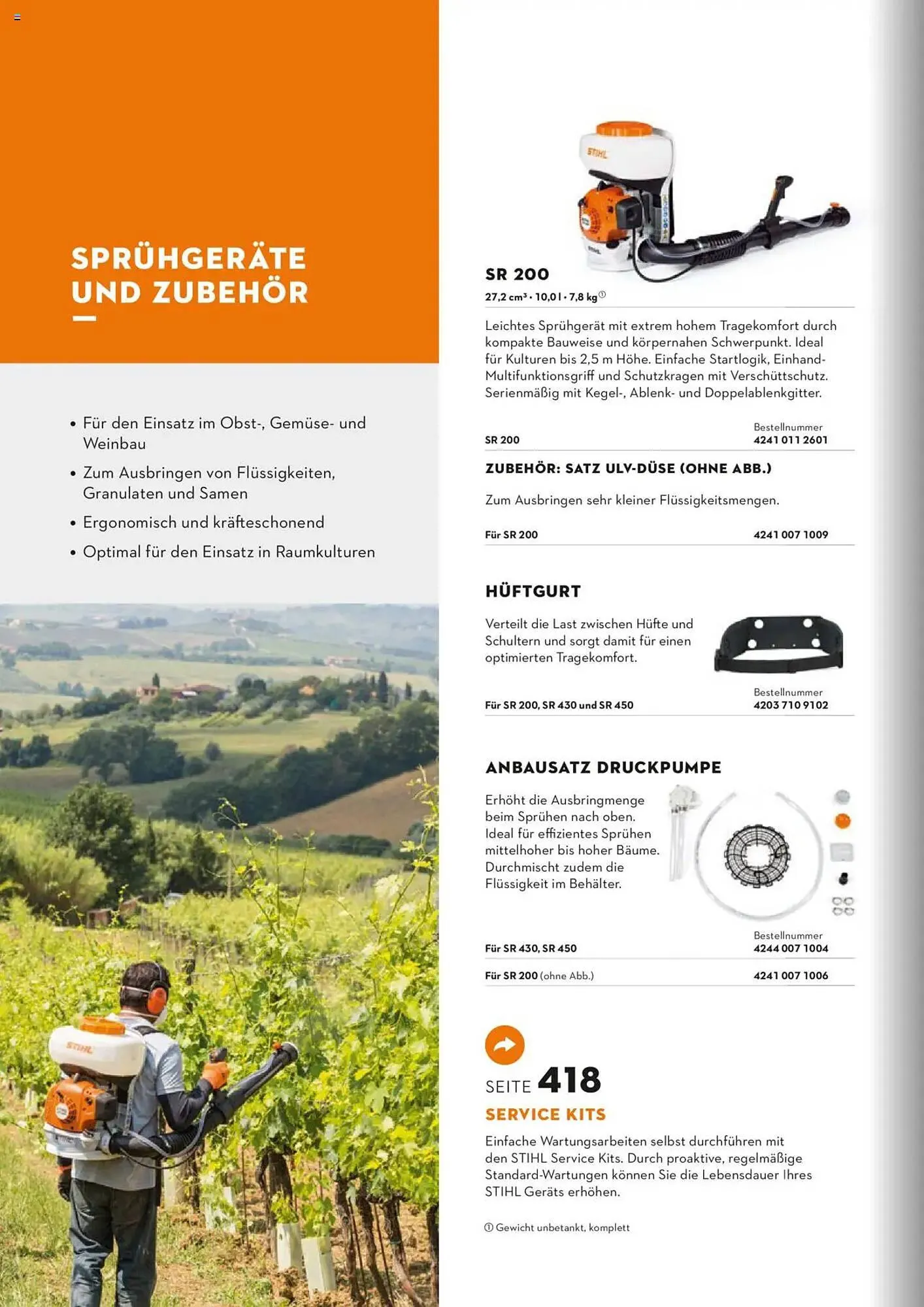 STIHL Prospekt von 1. Januar bis 31. Dezember 2025 - Prospekt seite 264