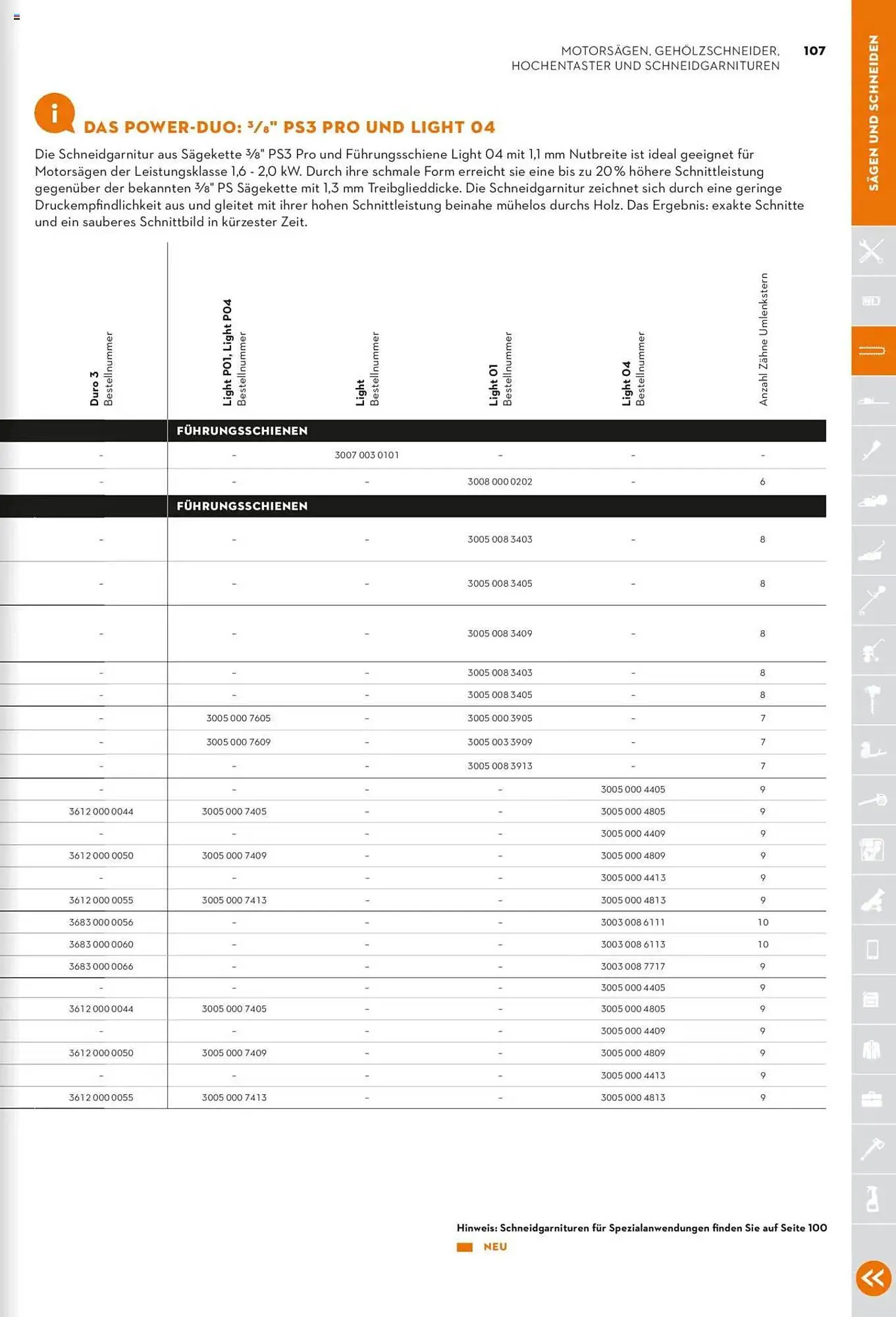 STIHL Prospekt von 1. Januar bis 31. Dezember 2025 - Prospekt seite 107
