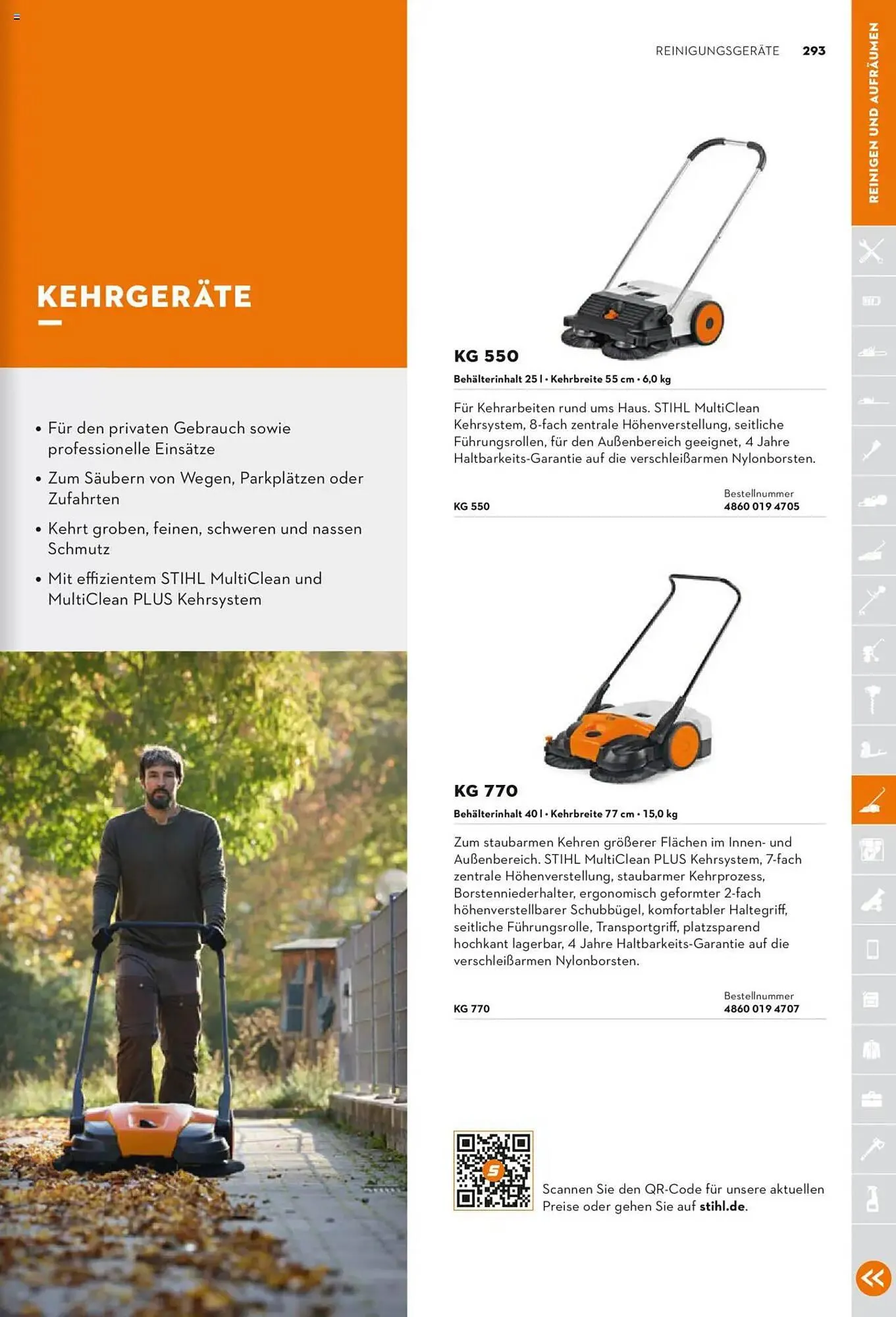 STIHL Prospekt von 1. Januar bis 31. Dezember 2025 - Prospekt seite 293