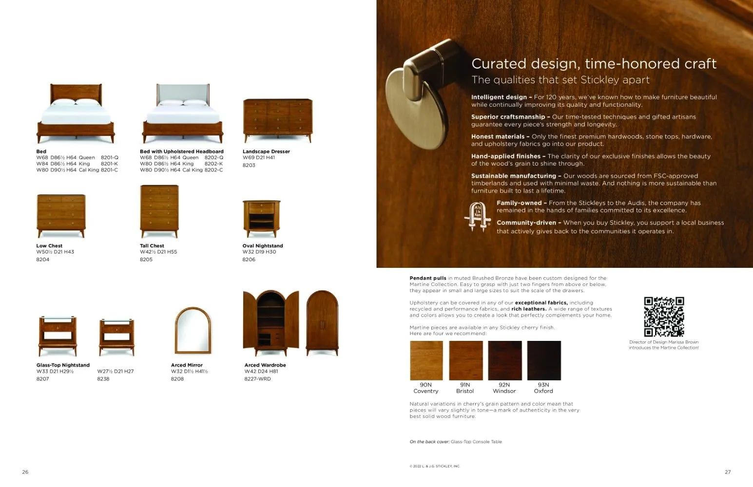 Weekly ad Martine Catalog -Stickley-Furniture from November 22 to May 3 2025 - Page 3