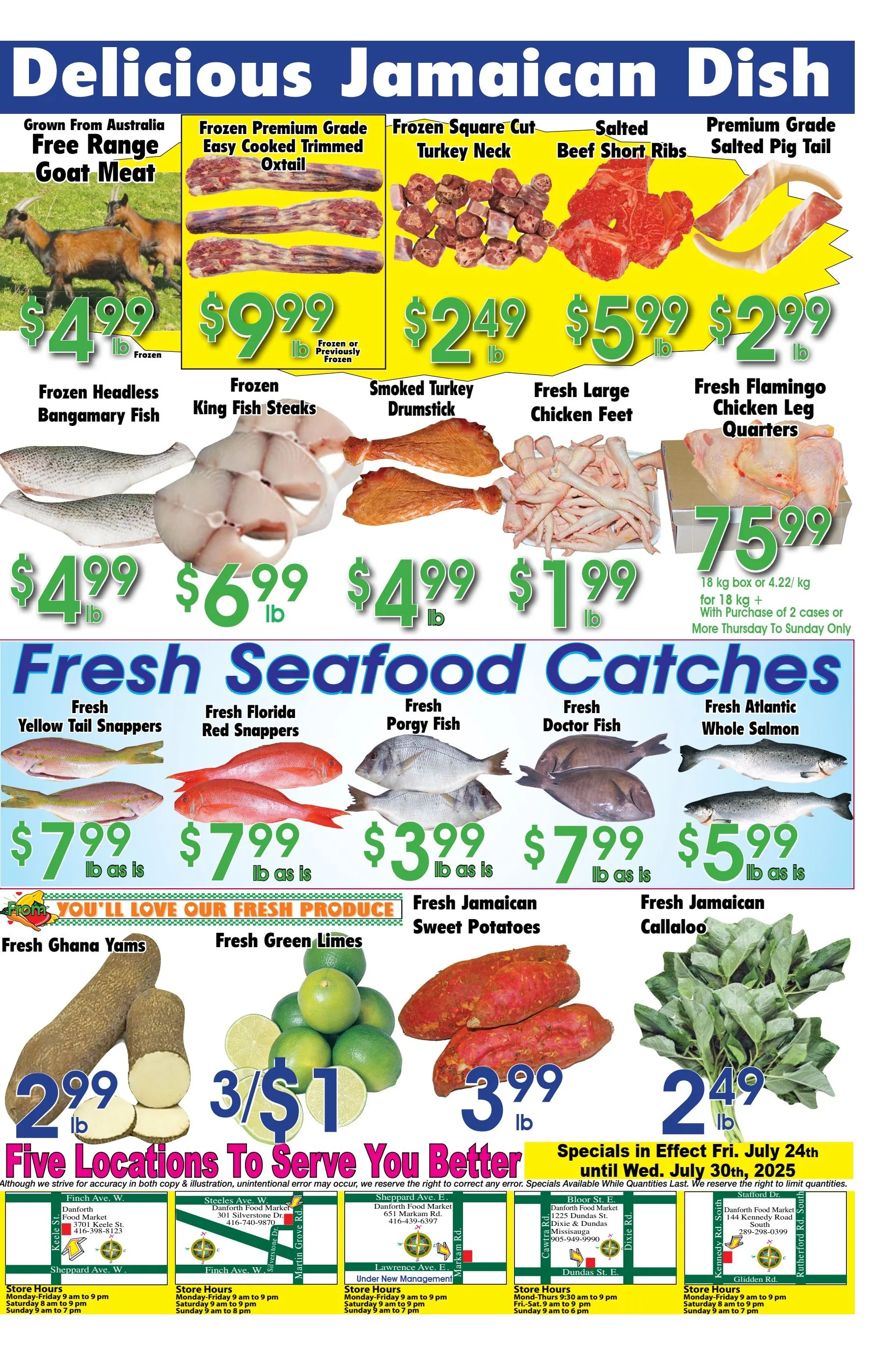 Danforth Food Market flyers from July 24 to July 30 2025 - flyer page 2