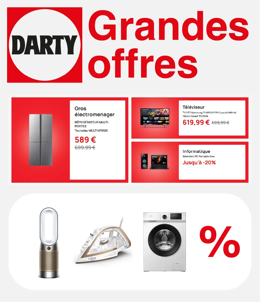 Catalogues Darty du 5 mars au 19 mars 2025 - Catalogue page 1