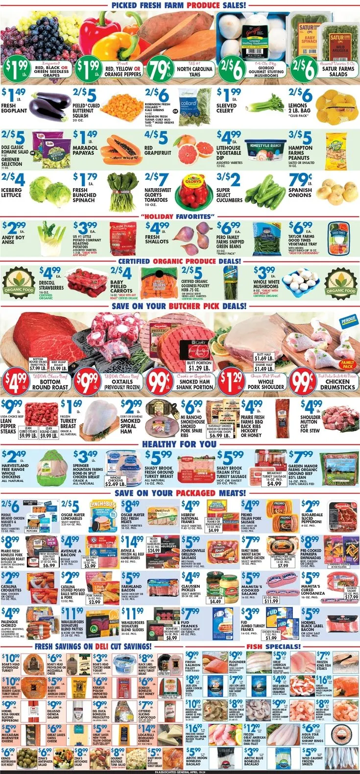 Weekly ad Associated Supermarkets Sales from April 18 to April 24 2025 - Page 4