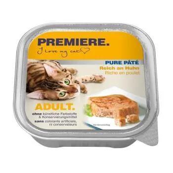 PREMIERE Pur Paté Adult Huhn 16x100 g