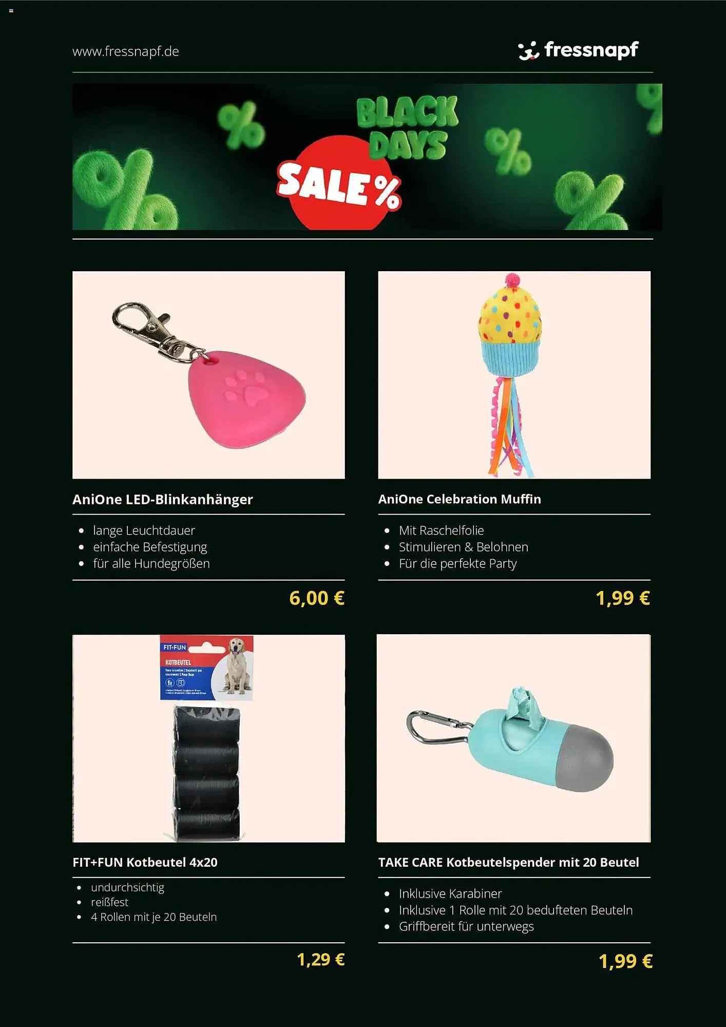 Fressnapf Prospekt von 6. November bis 1. Dezember 2025 - Prospekt seite 2