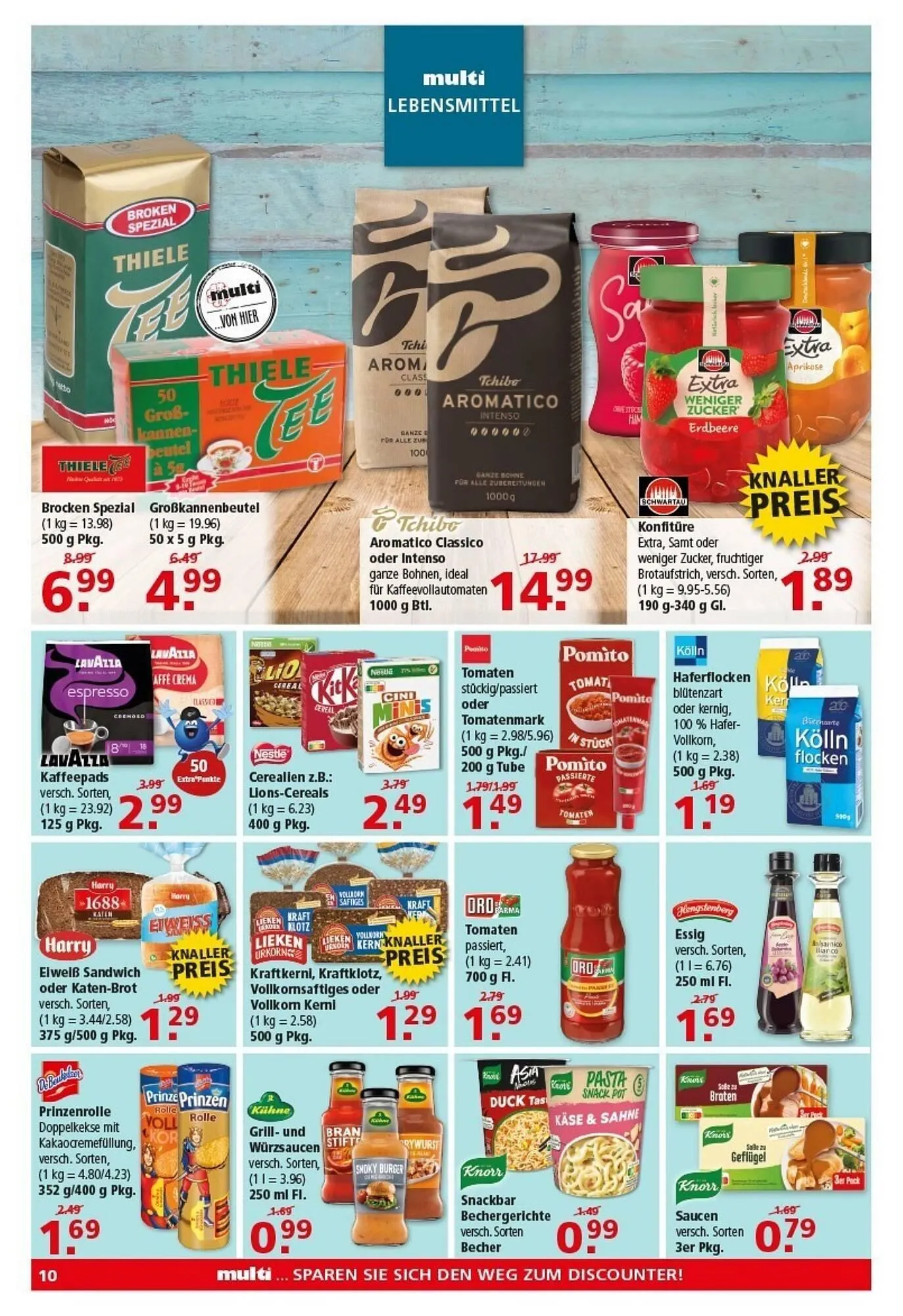 Multi Markt Prospekt von 20. April bis 25. April 2026 - Prospekt seite 10