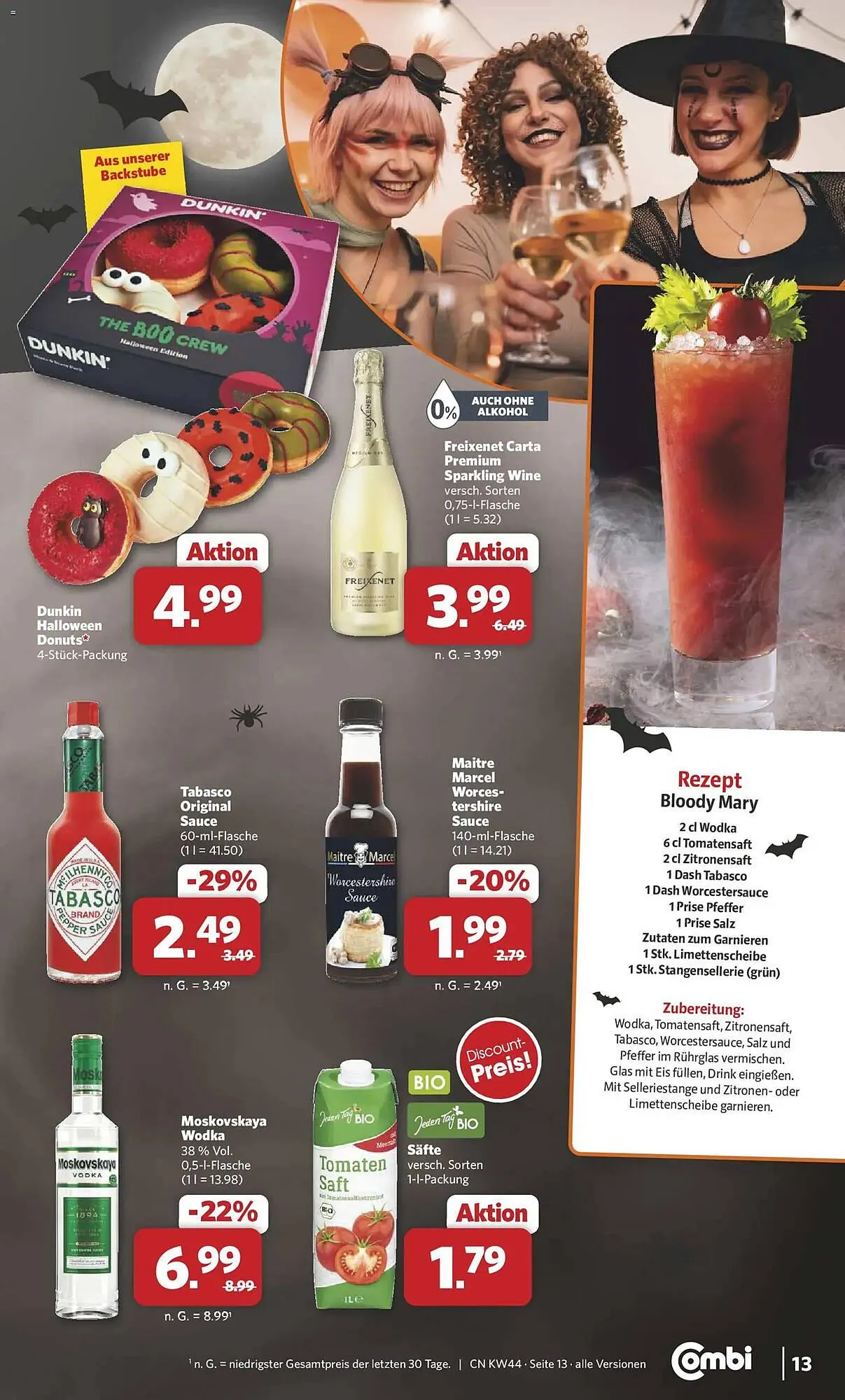 Combi Prospekt von 27. Oktober bis 1. November 2025 - Prospekt seite 14