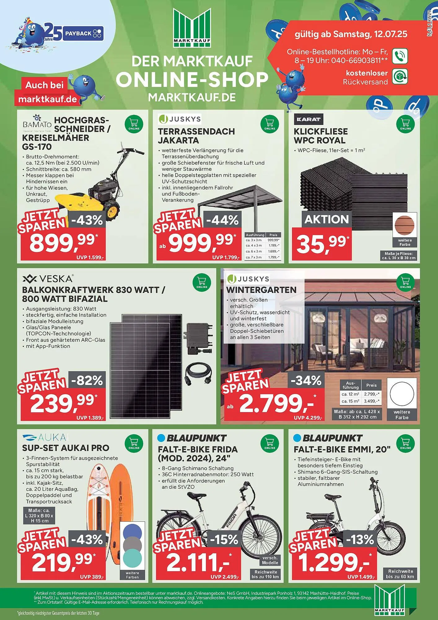 Marktkauf Prospekt von 13. Juli bis 19. Juli 2025 - Prospekt seite 43