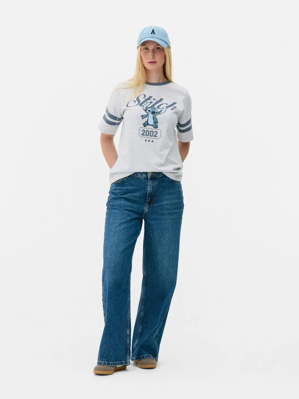 „Disney Stitch“ Oversized-T-Shirt mit Grafik