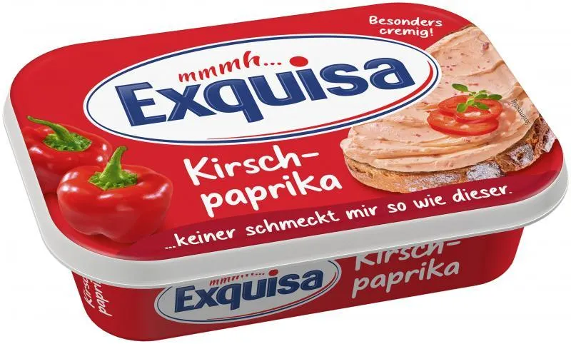Exquisa Frischkäse Kirsch-Paprika 175 g