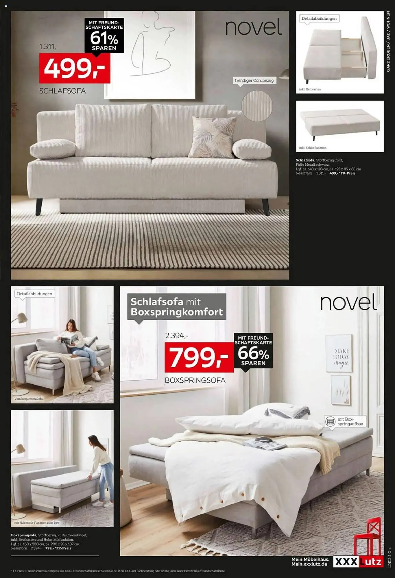XXXLutz Prospekt von 23. November bis 7. Dezember 2025 - Prospekt seite 17