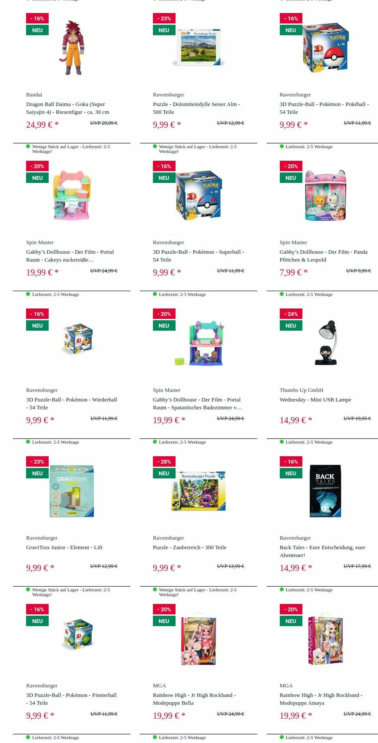 ROFU Kinderland Aktueller Prospekt von 13. Oktober bis 22. Oktober 2025 - Prospekt seite 19