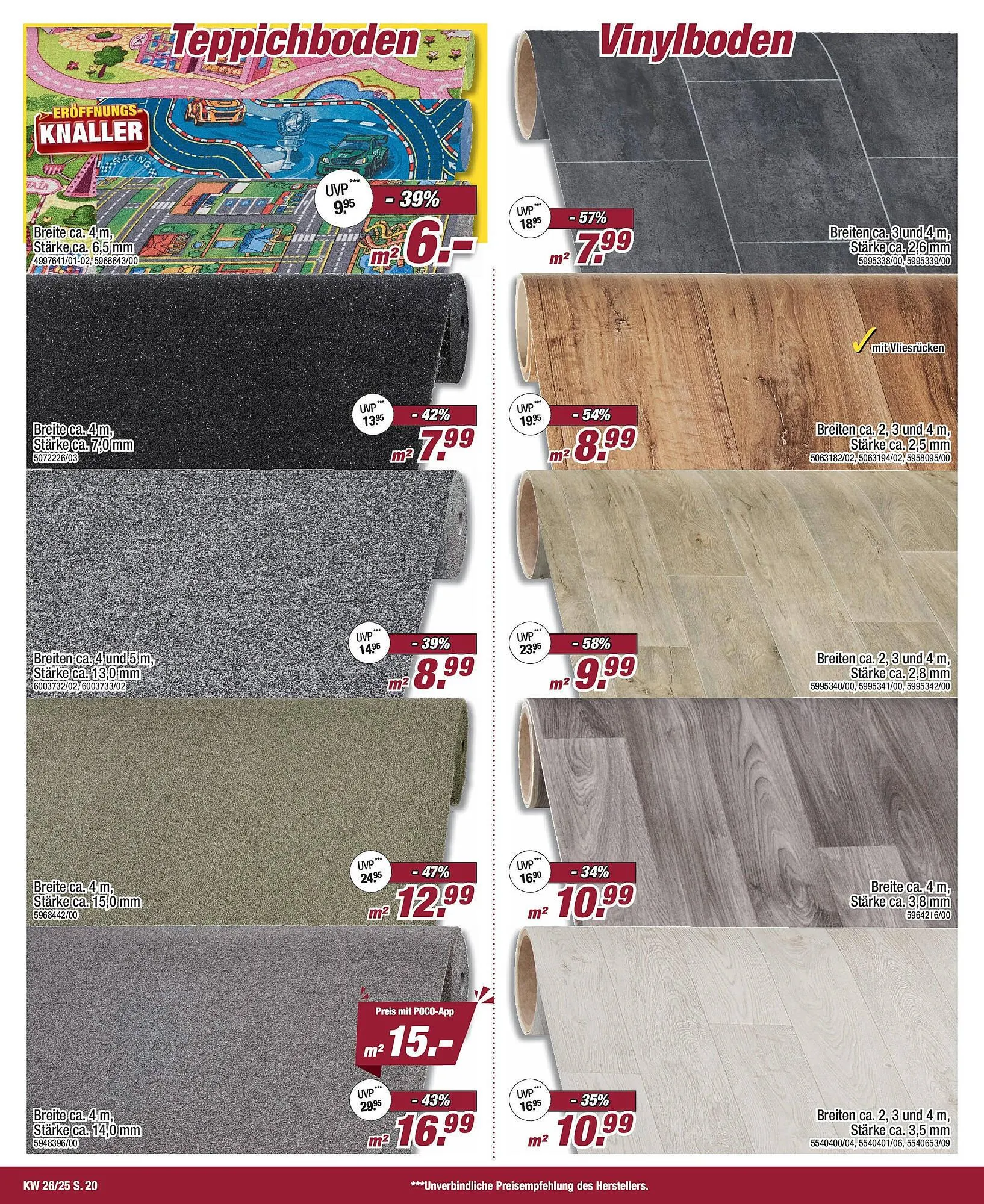 Poco Prospekt von 20. Juni bis 27. Juni 2025 - Prospekt seite 20