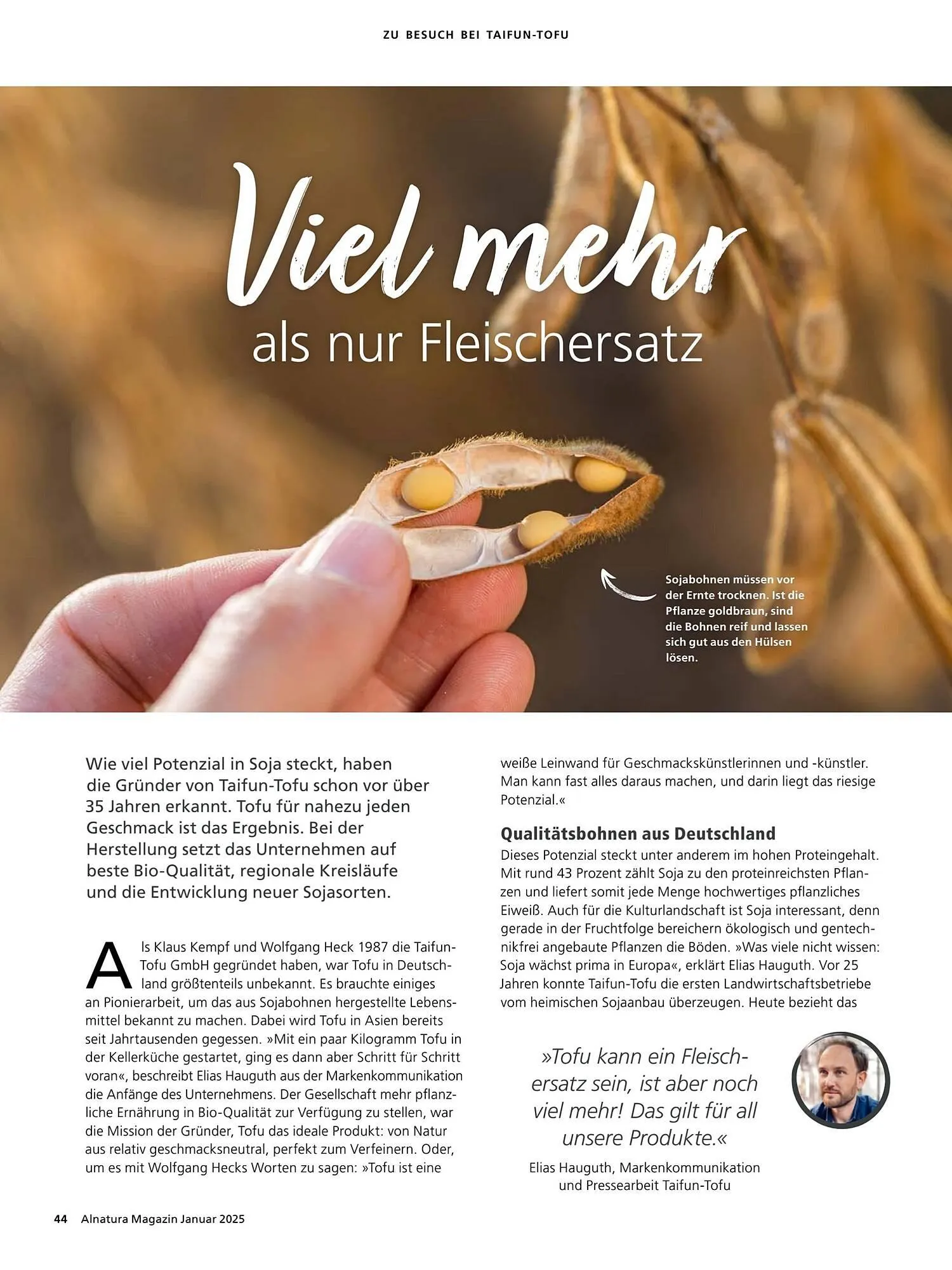 Alnatura Prospekt von 8. Januar bis 1. Februar 2025 - Prospekt seite 44