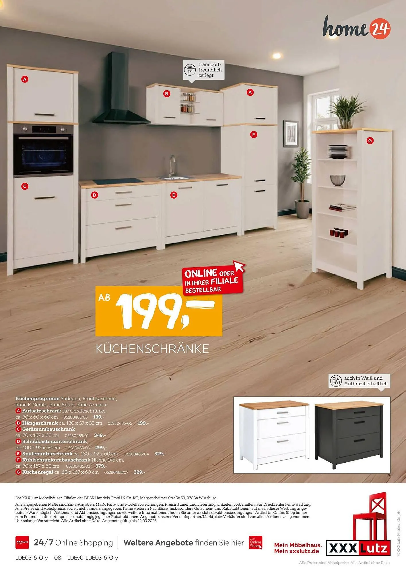 XXXLutz Prospekt von 9. März bis 22. März 2026 - Prospekt seite 8