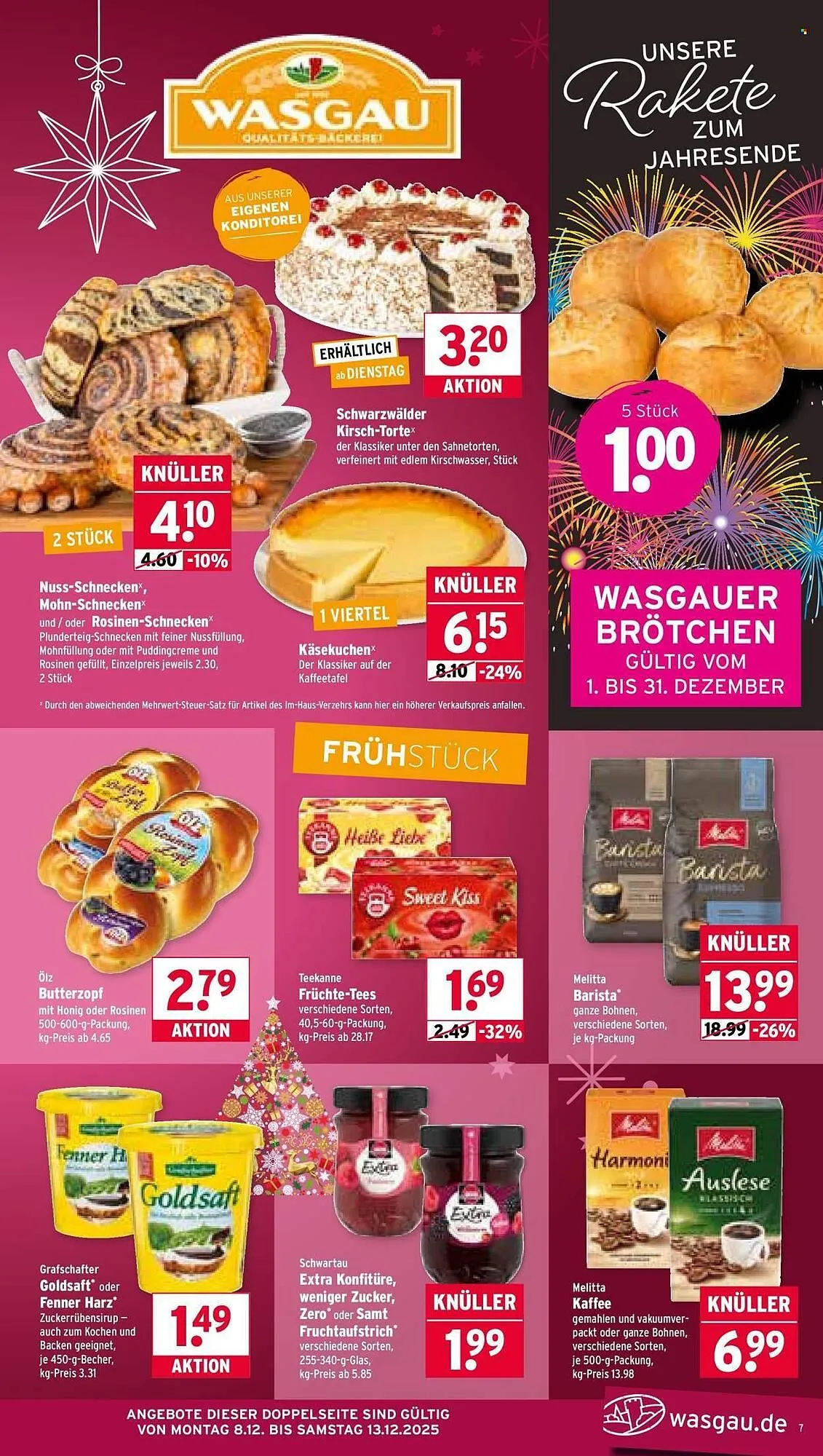 Wasgau Prospekt von 8. Dezember bis 13. Dezember 2025 - Prospekt seite 7