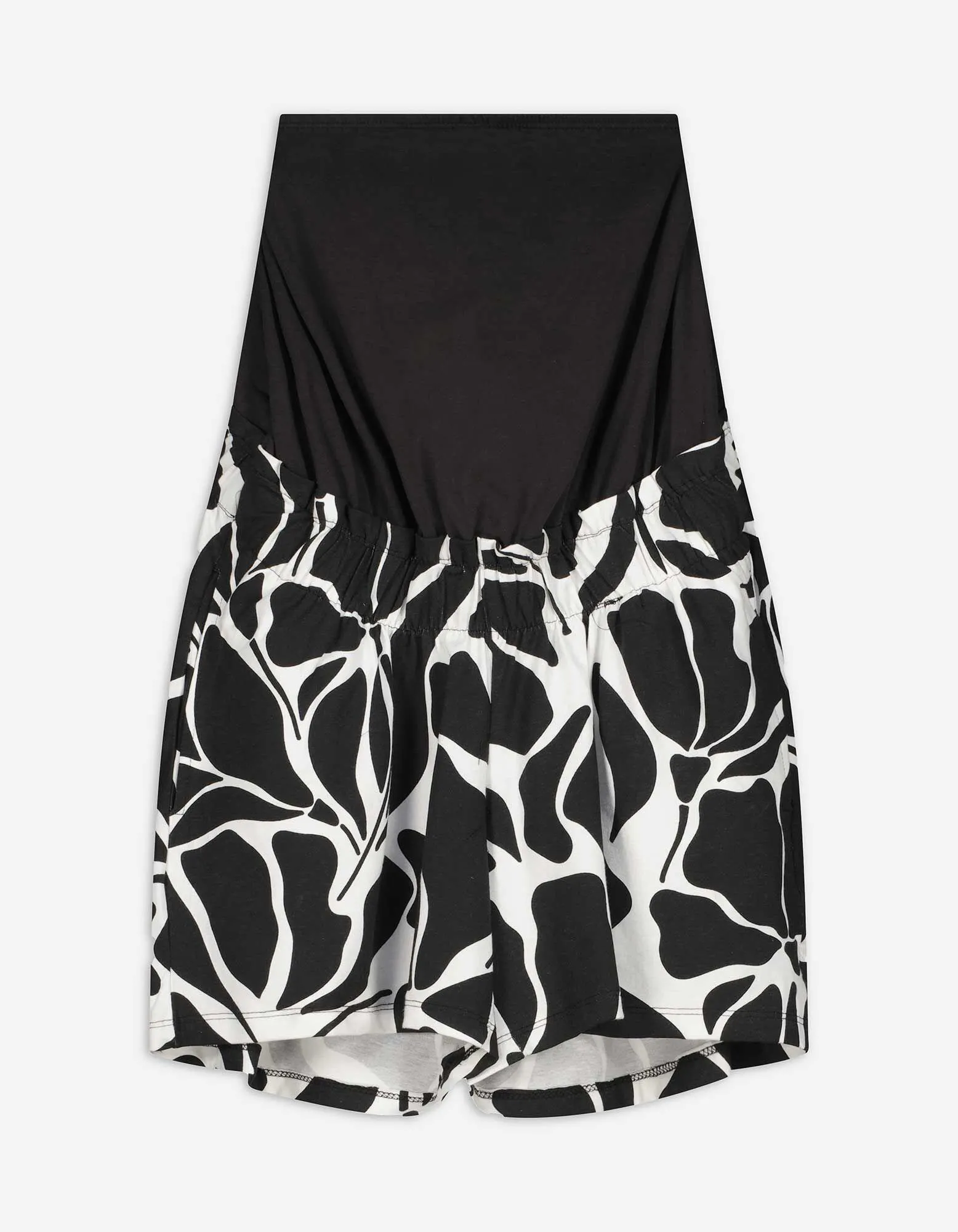 Umstandshose - Baumwoll-Mix - schwarz