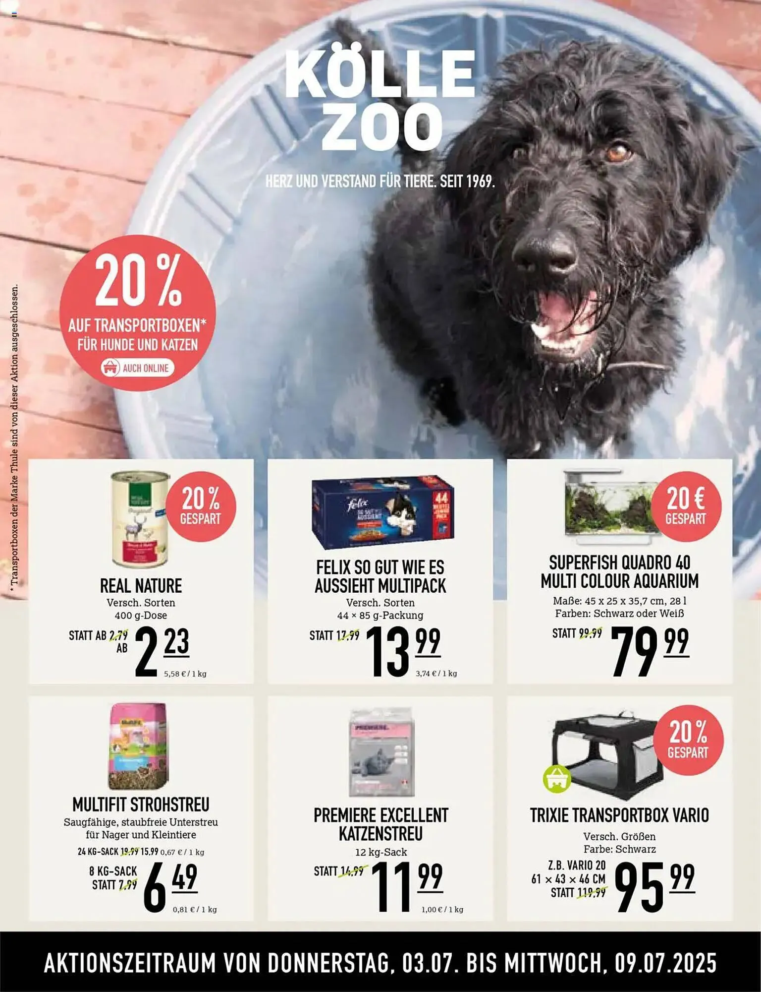 Kölle Zoo Prospekt von 3. Juli bis 9. Juli 2025 - Prospekt seite 1