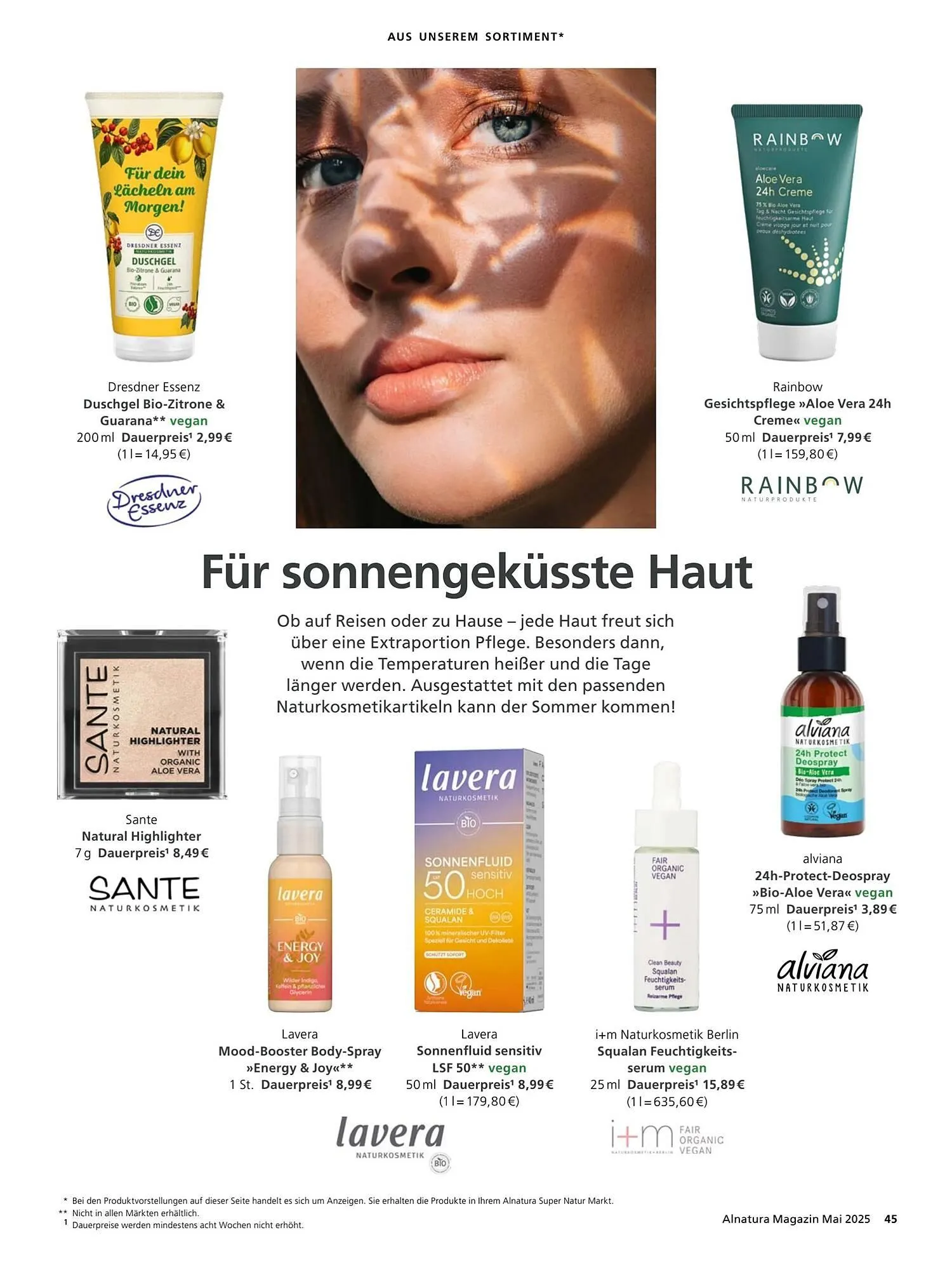 Alnatura Prospekt von 2. Mai bis 1. Juni 2025 - Prospekt seite 45