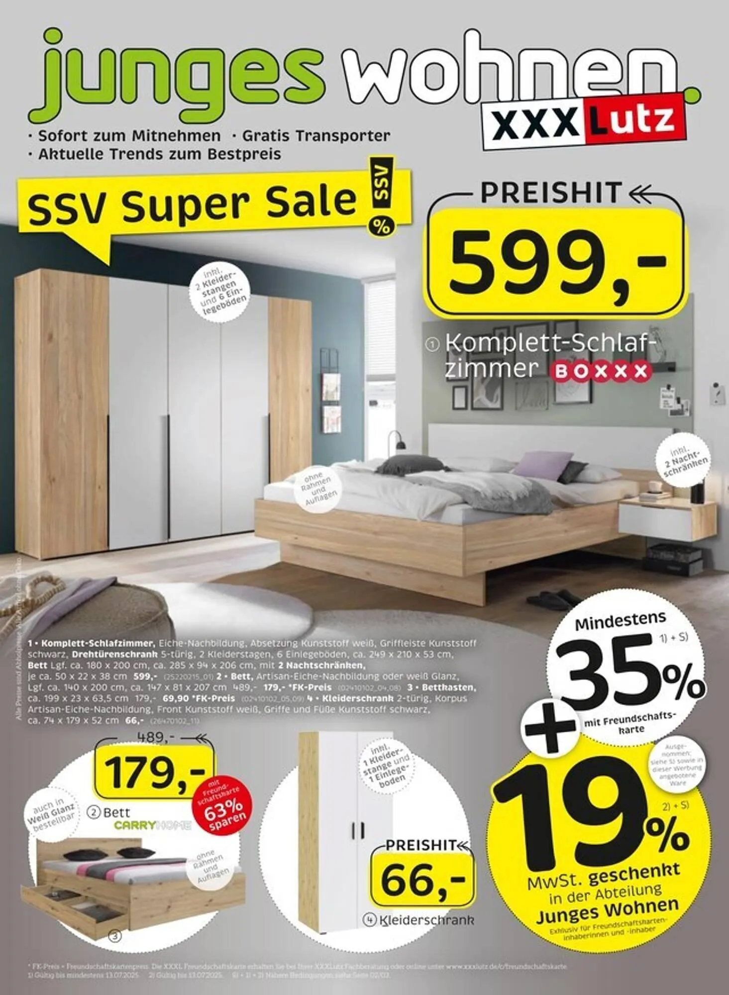 XXXLutz Prospekt von 30. Juni bis 13. Juli 2025 - Prospekt seite 1