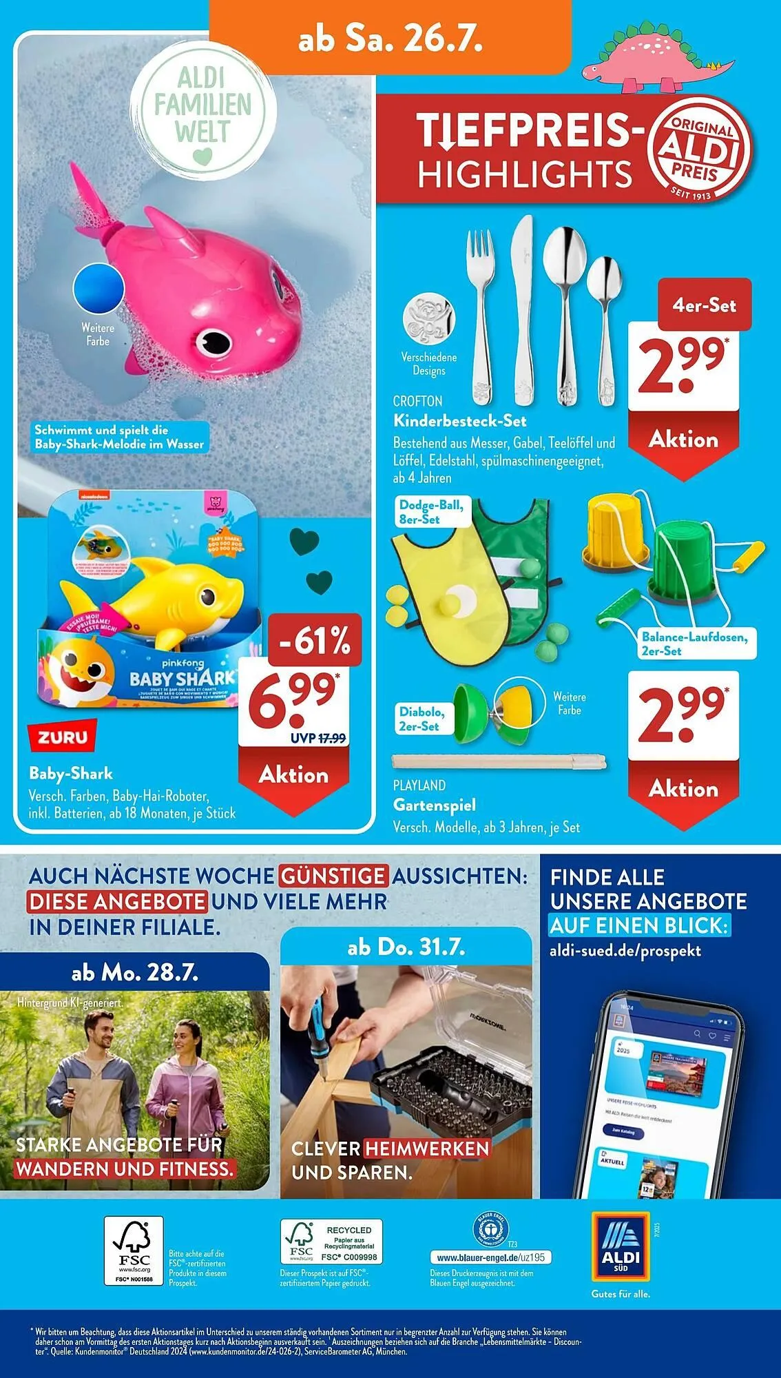 Aldi Süd Prospekt von 21. Juli bis 27. Juli 2025 - Prospekt seite 30