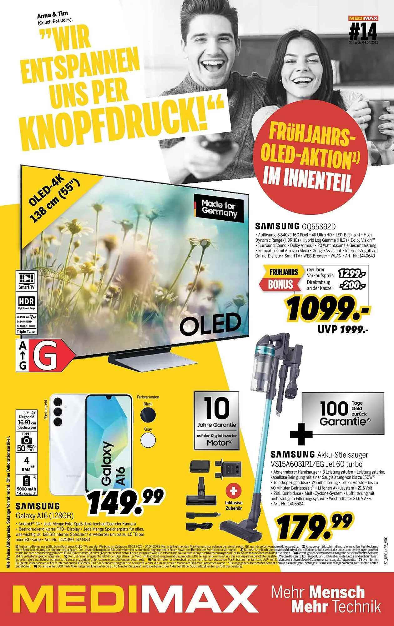 MEDIMAX Prospekt von 27. März bis 3. April 2025 - Prospekt seite 1