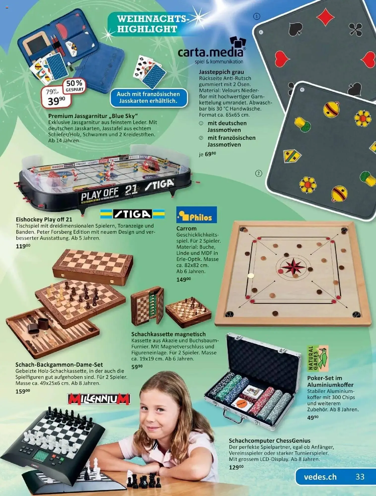 Vedes Prospekt von 22. September bis 24. Dezember 2025 - Prospekt seite 33