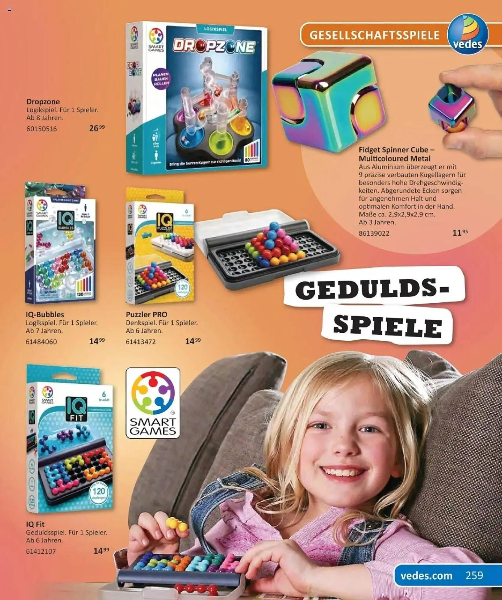 Vedes Prospekt von 29. September bis 6. Januar 2026 - Prospekt seite 259