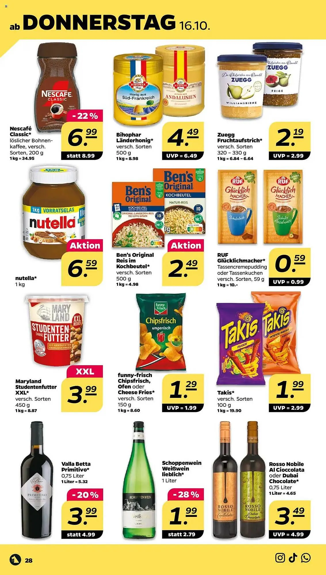 NETTO Prospekt von 13. Oktober bis 18. Oktober 2025 - Prospekt seite 28