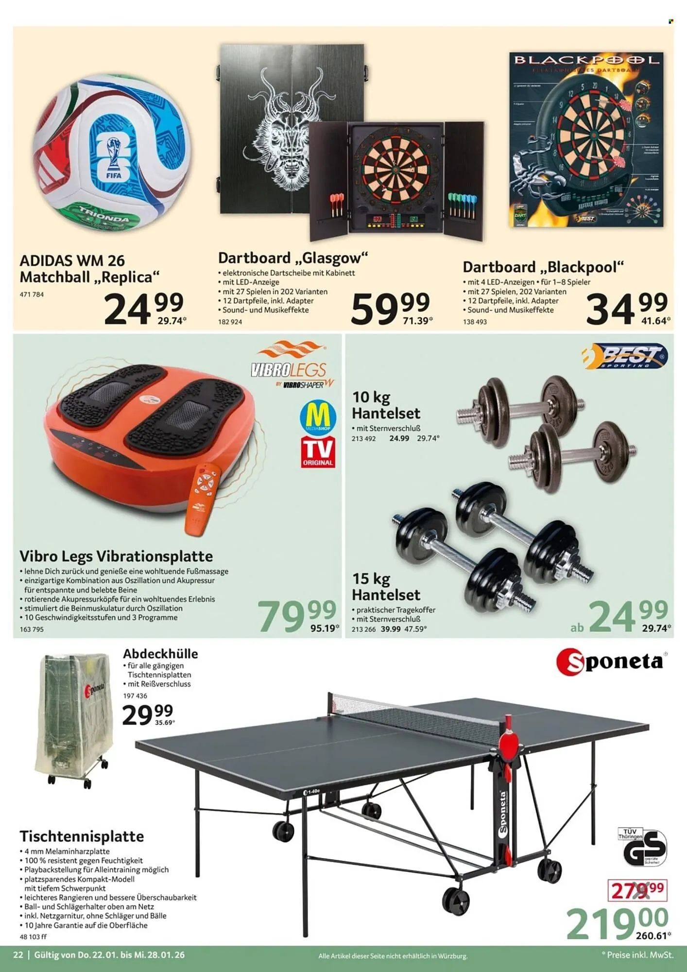 Selgros Prospekt von 22. Januar bis 28. Januar 2026 - Prospekt seite 22