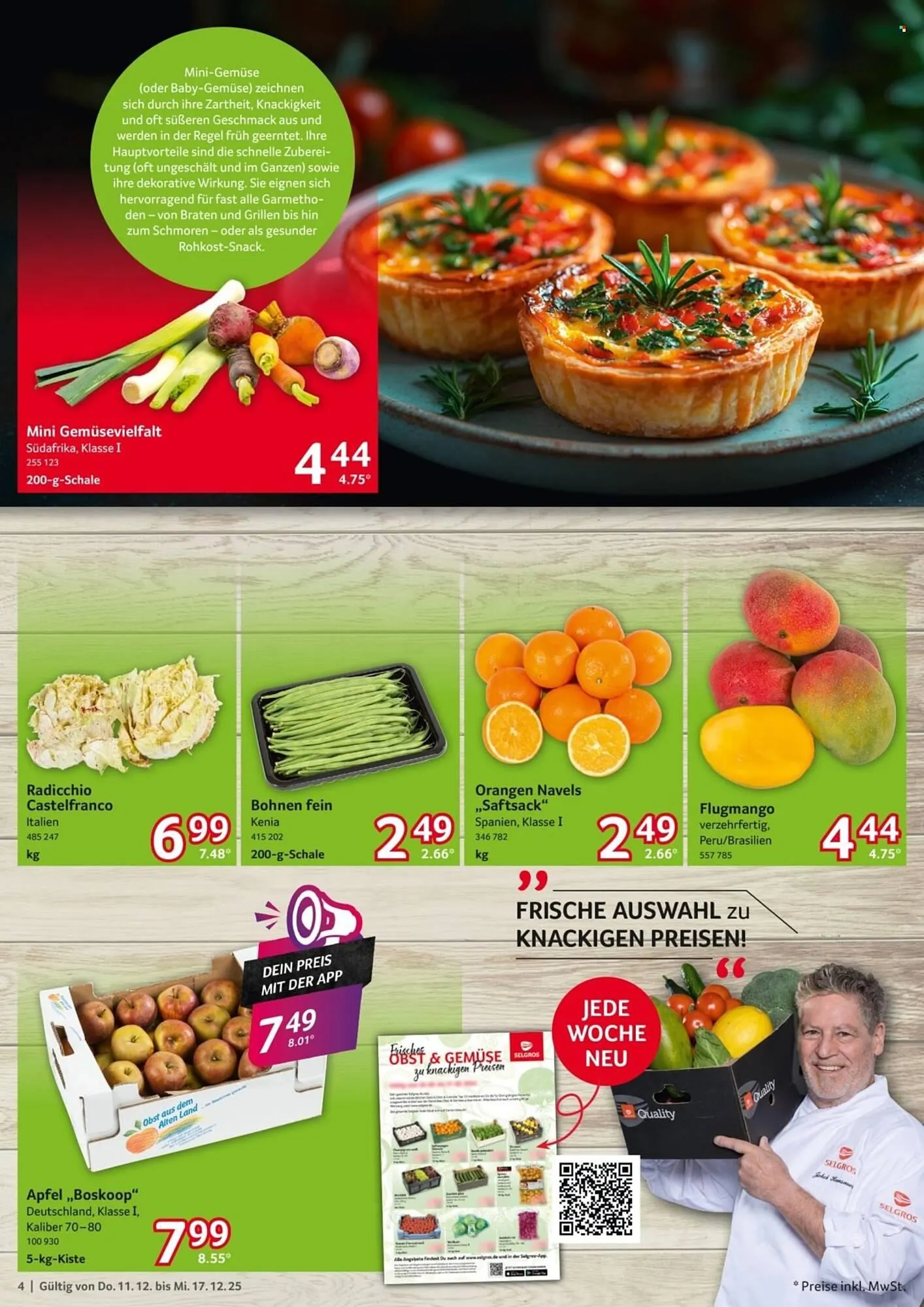 Selgros Prospekt von 11. Dezember bis 17. Dezember 2025 - Prospekt seite 4