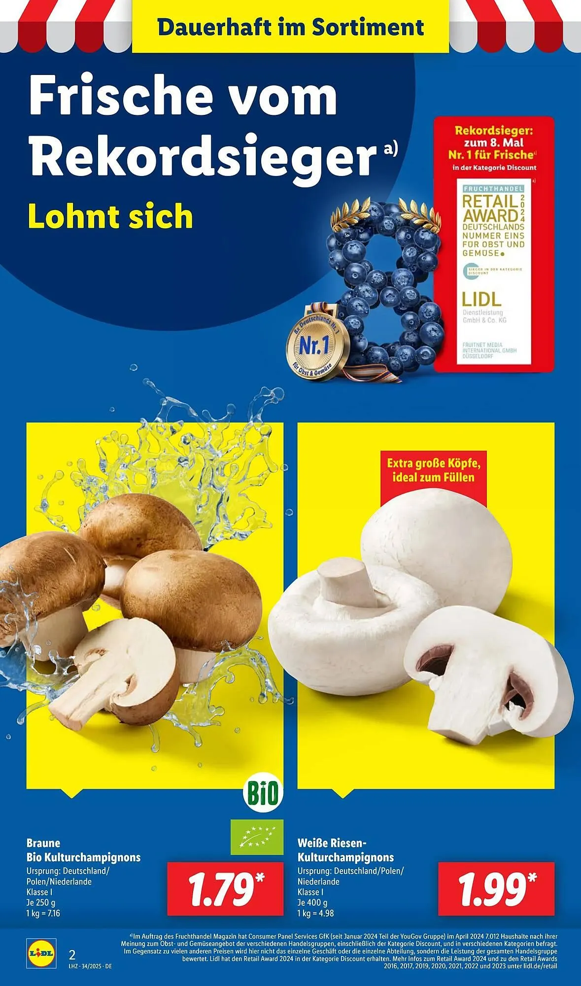 Lidl Prospekt von 18. August bis 24. August 2025 - Prospekt seite 2