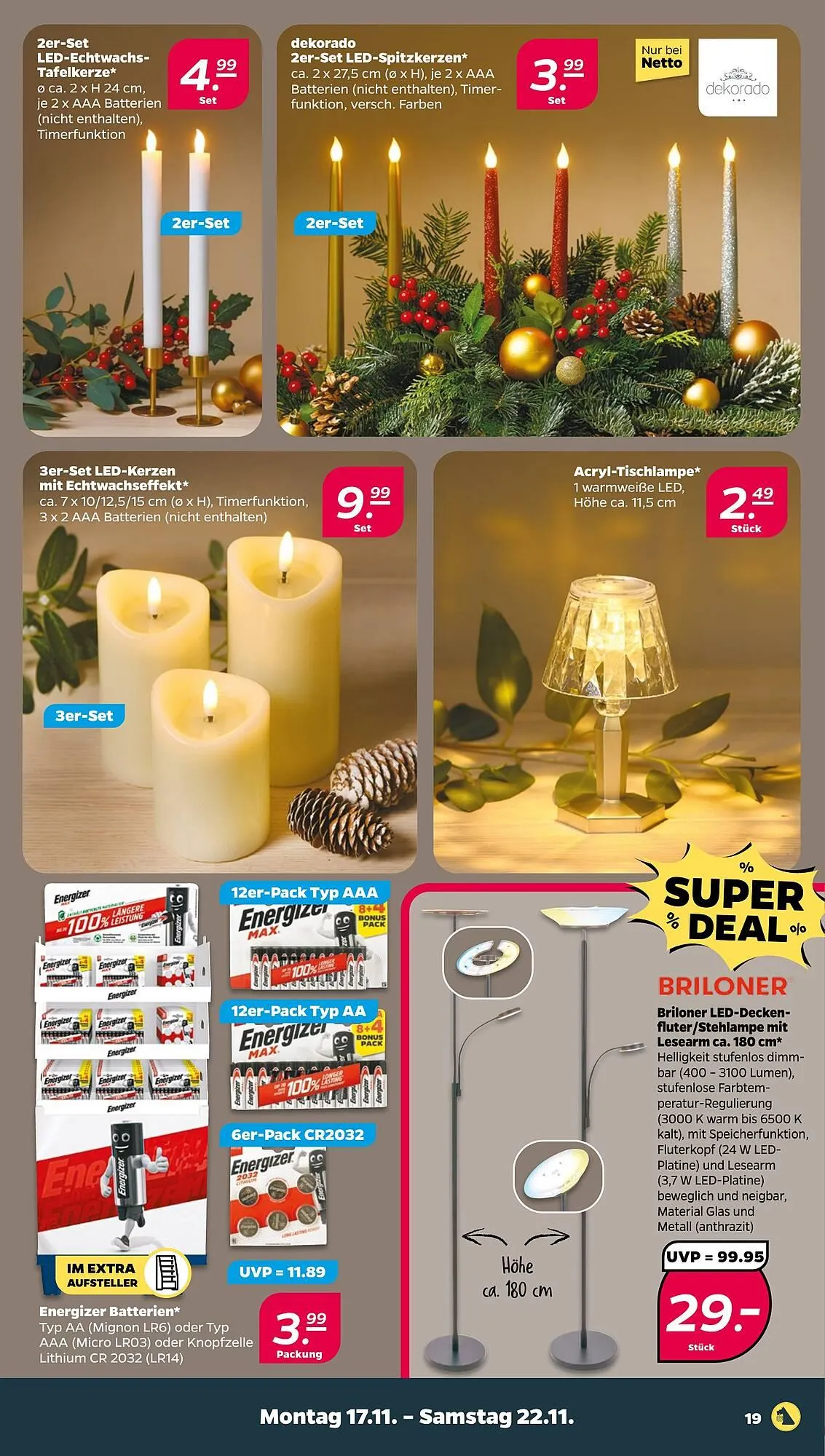 NETTO Prospekt von 17. November bis 22. November 2025 - Prospekt seite 21