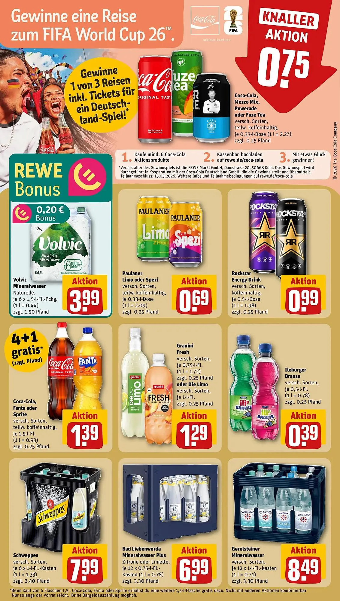 REWE Prospekt von 22. Februar bis 1. März 2026 - Prospekt seite 22