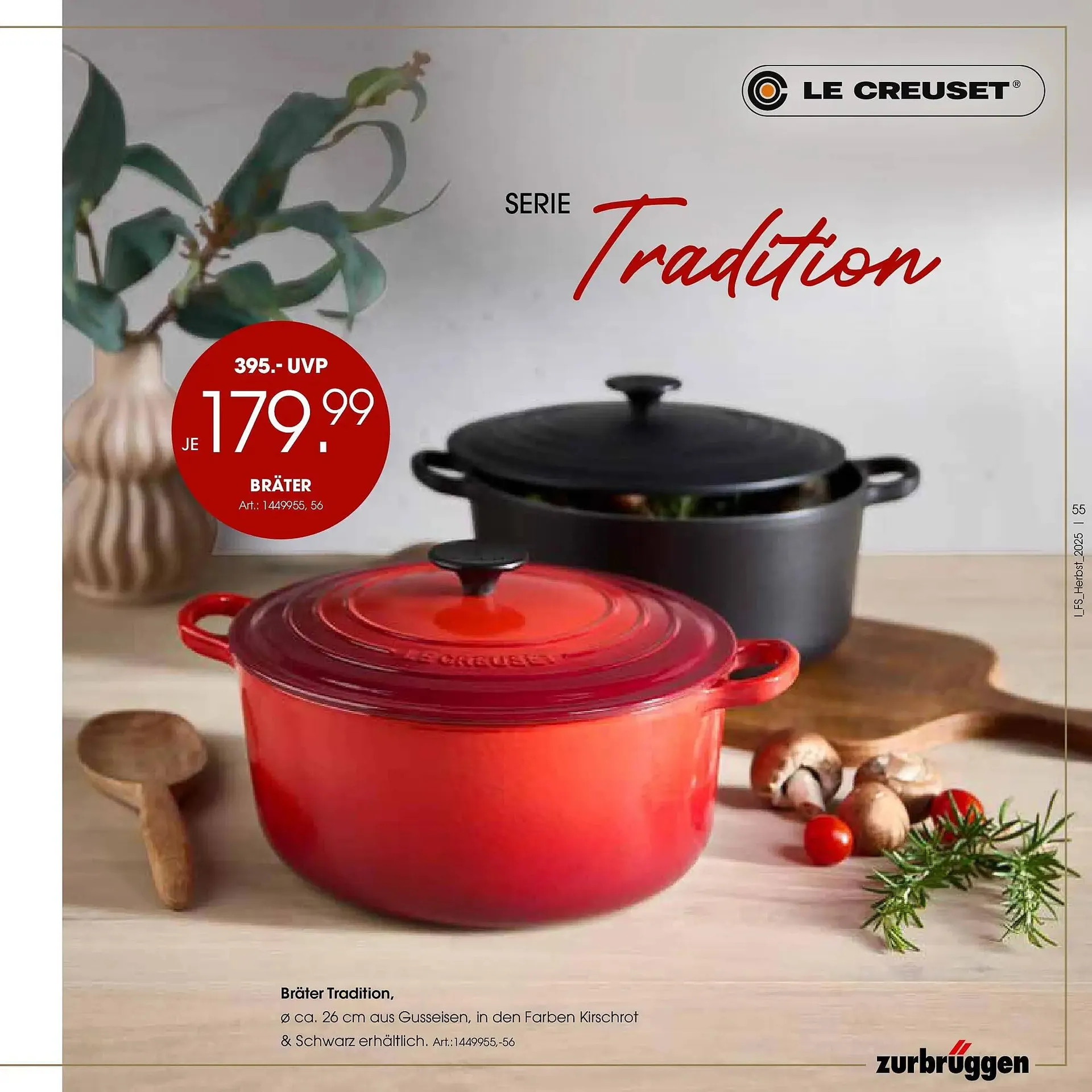 Zurbrüggen Prospekt von 19. Oktober bis 31. Januar 2026 - Prospekt seite 55