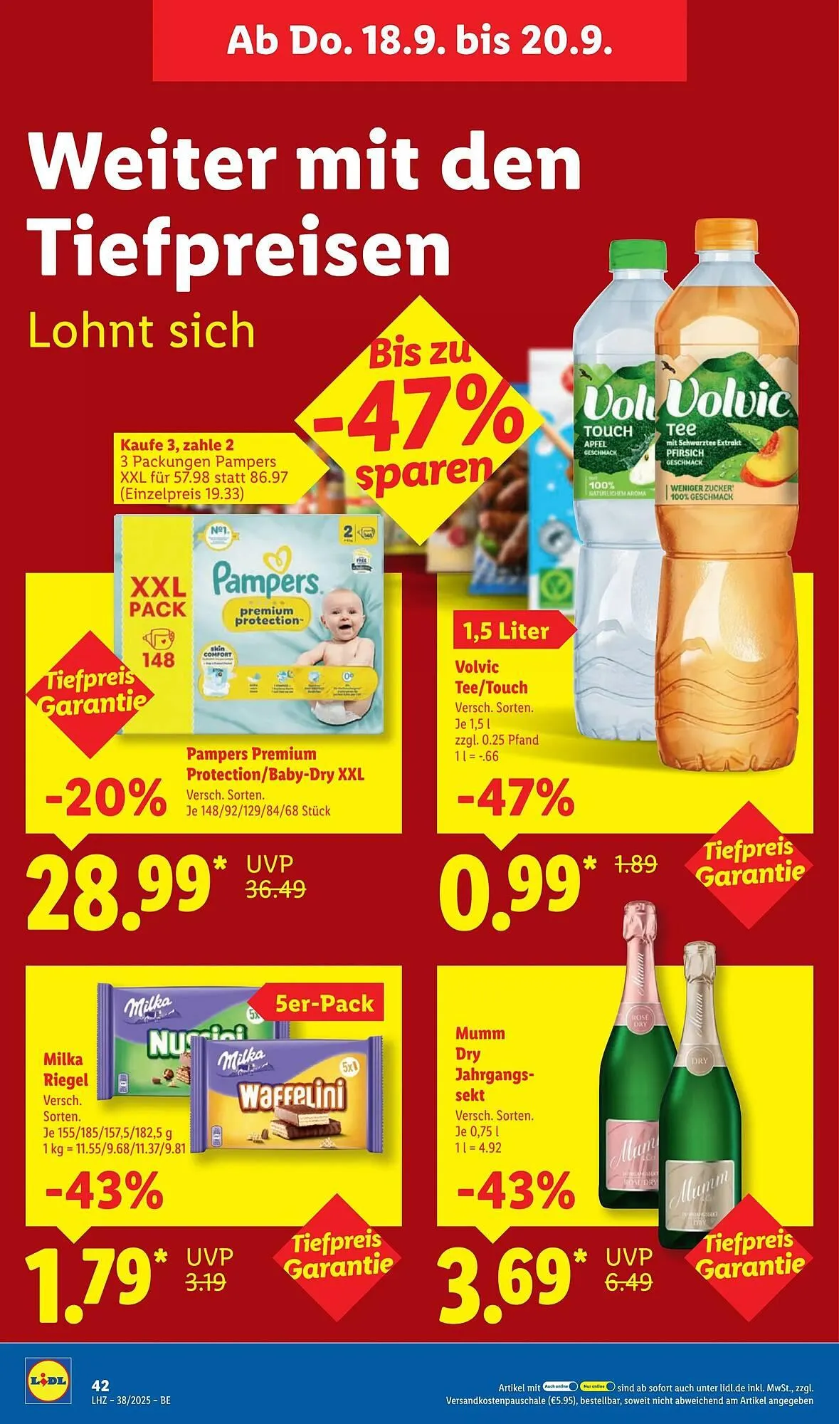Lidl Prospekt von 15. September bis 21. September 2025 - Prospekt seite 62