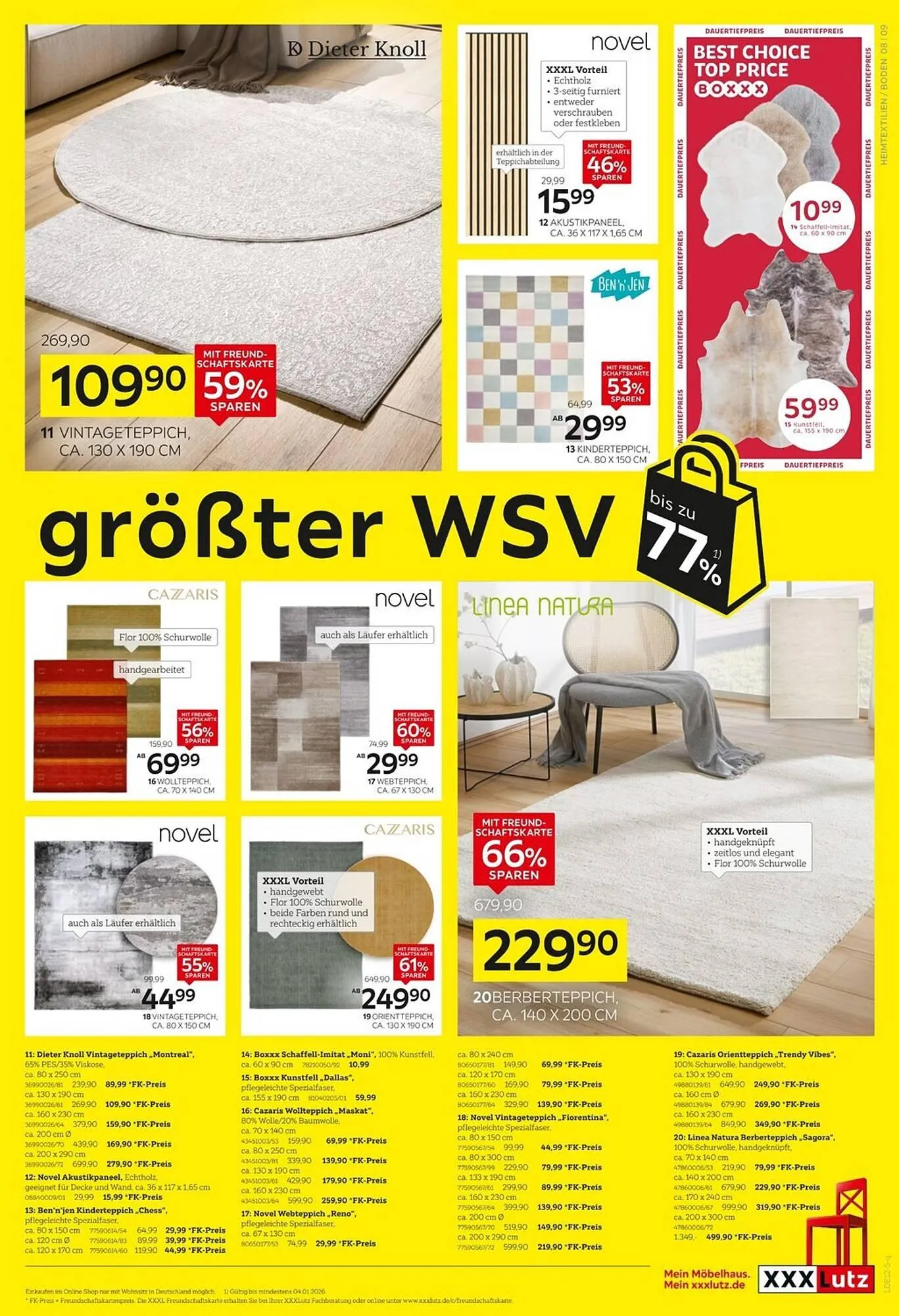 XXXLutz Prospekt von 20. Dezember bis 4. Januar 2026 - Prospekt seite 9