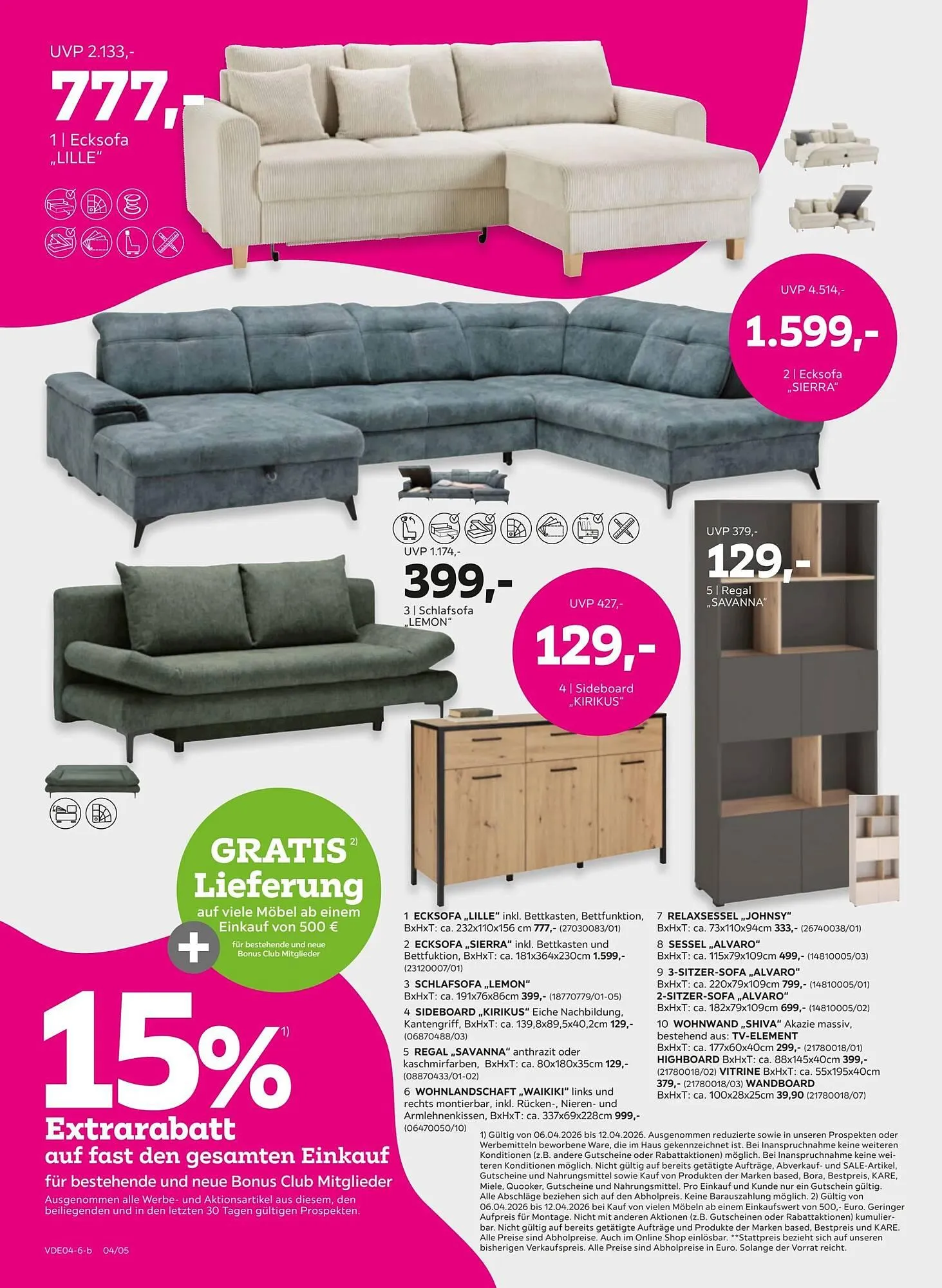 Mömax Prospekt von 6. April bis 13. April 2026 - Prospekt seite 4