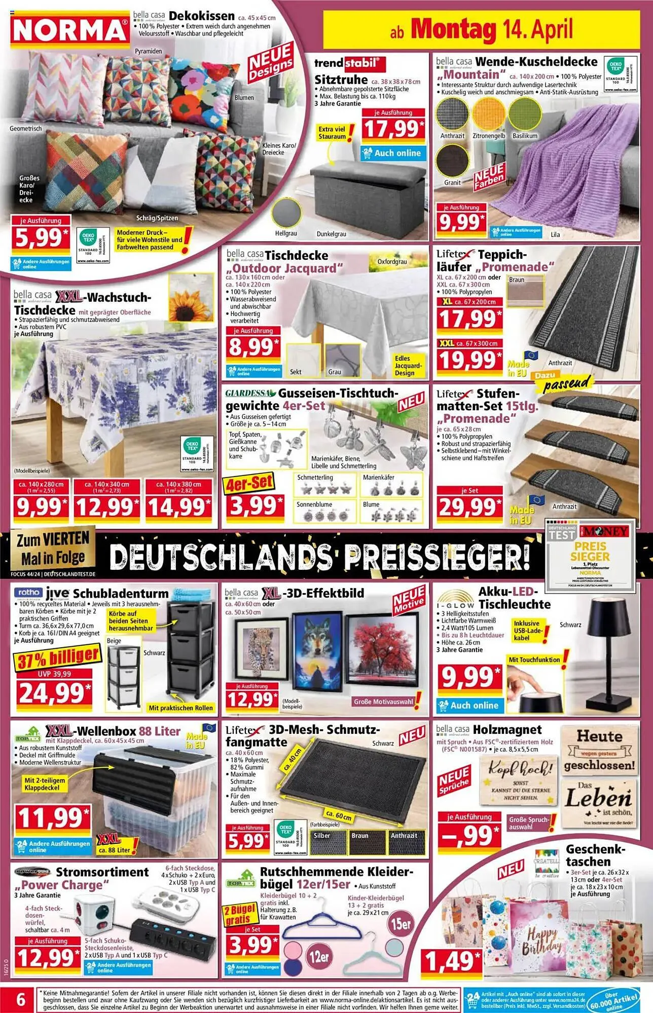 Norma Prospekt von 14. April bis 20. April 2025 - Prospekt seite 6
