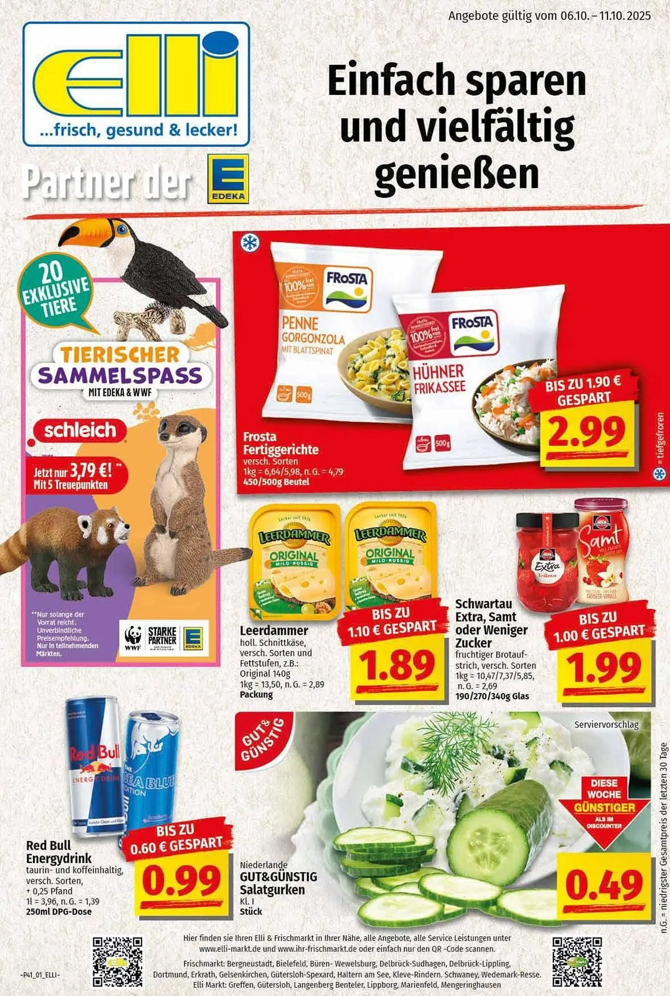 Elli Markt Prospekt von 6. Oktober bis 11. Oktober 2025 - Prospekt seite 1