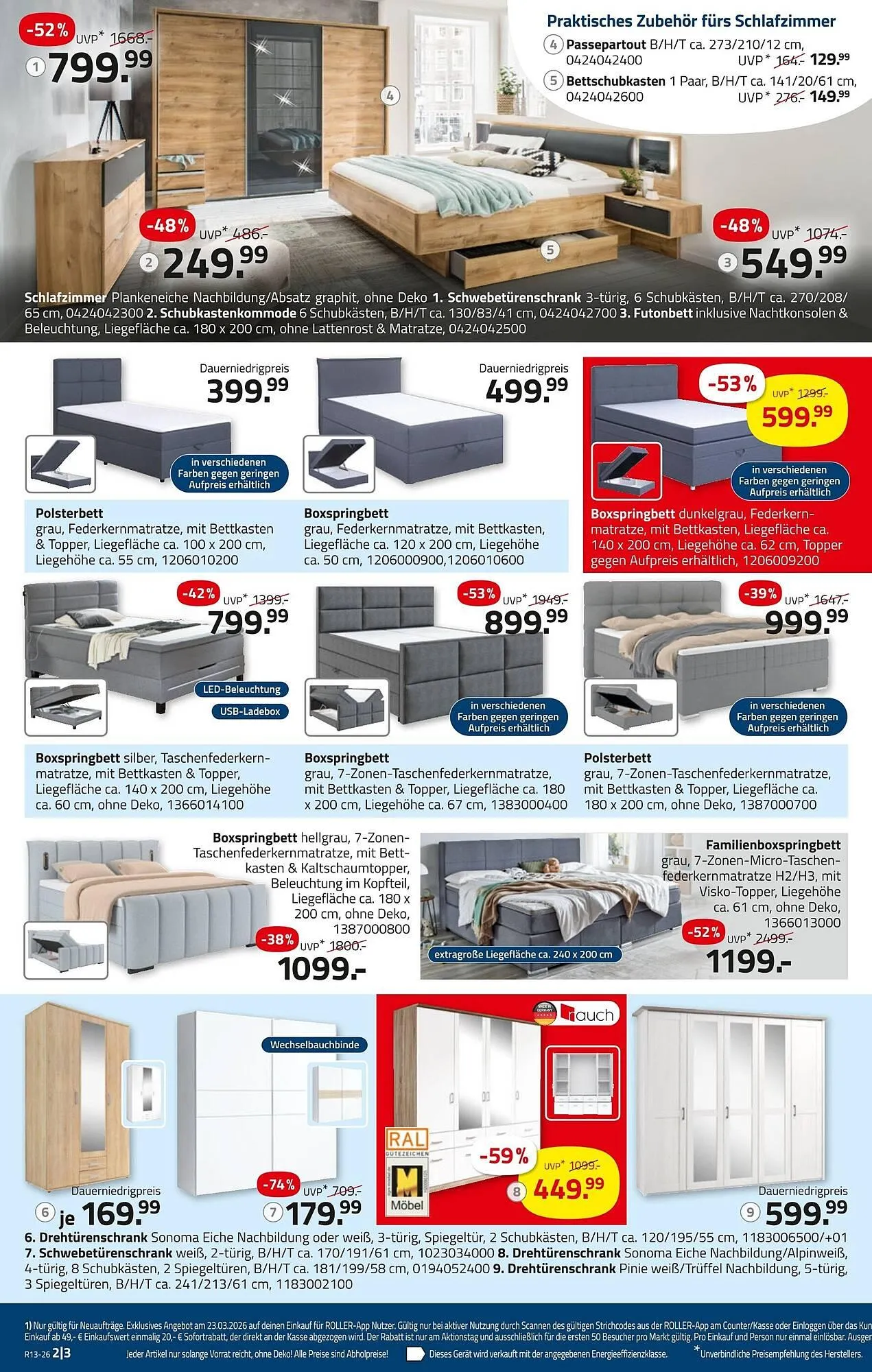 ROLLER Prospekt von 22. März bis 28. März 2026 - Prospekt seite 2