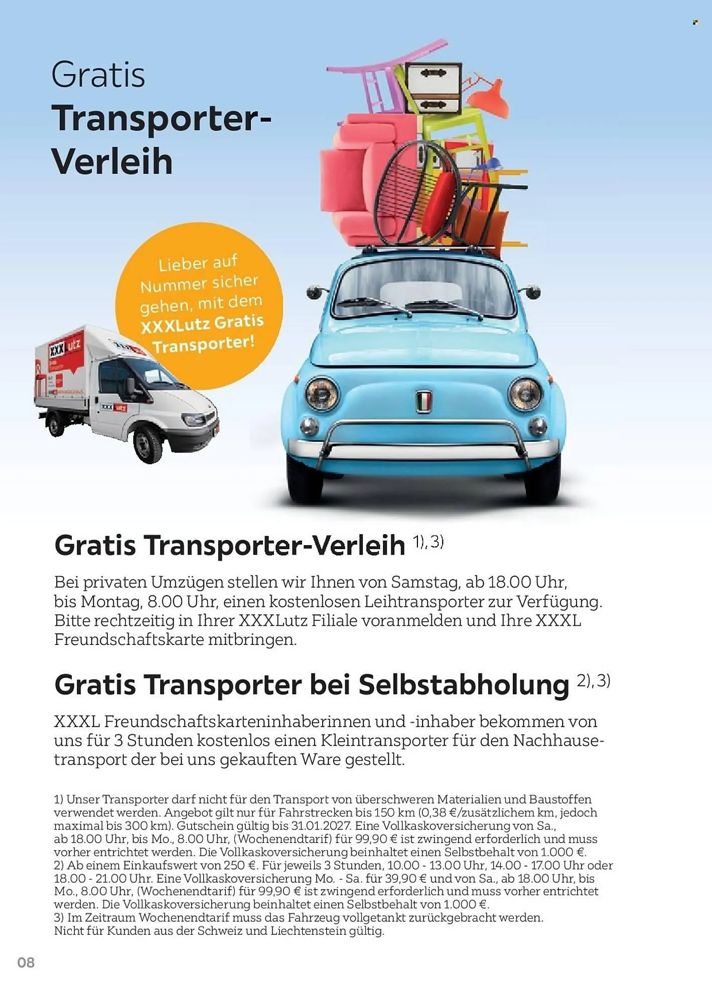 XXXLutz Prospekt von 1. August bis 31. Januar 2027 - Prospekt seite 8