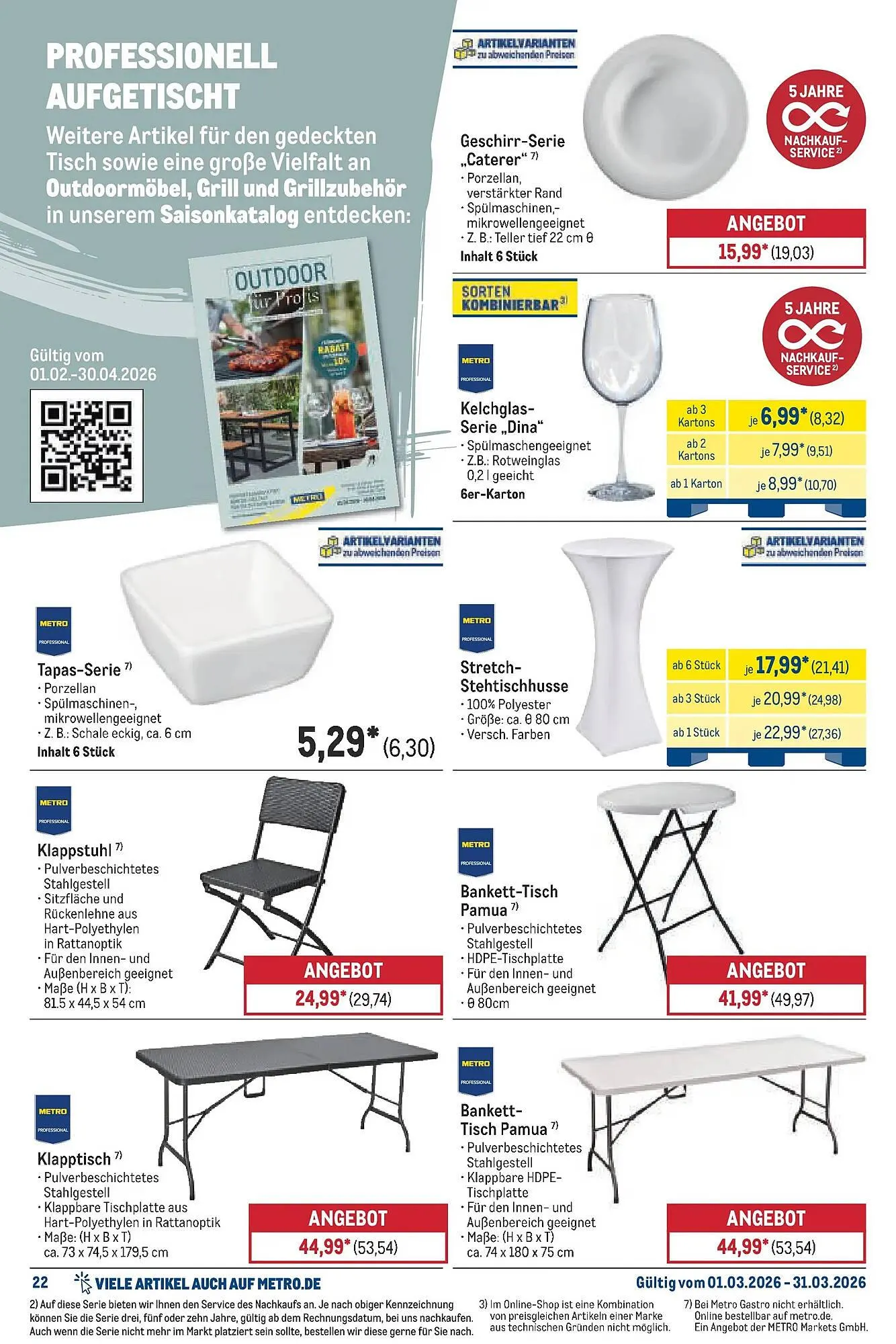 METRO Prospekt von 1. März bis 7. März 2026 - Prospekt seite 22