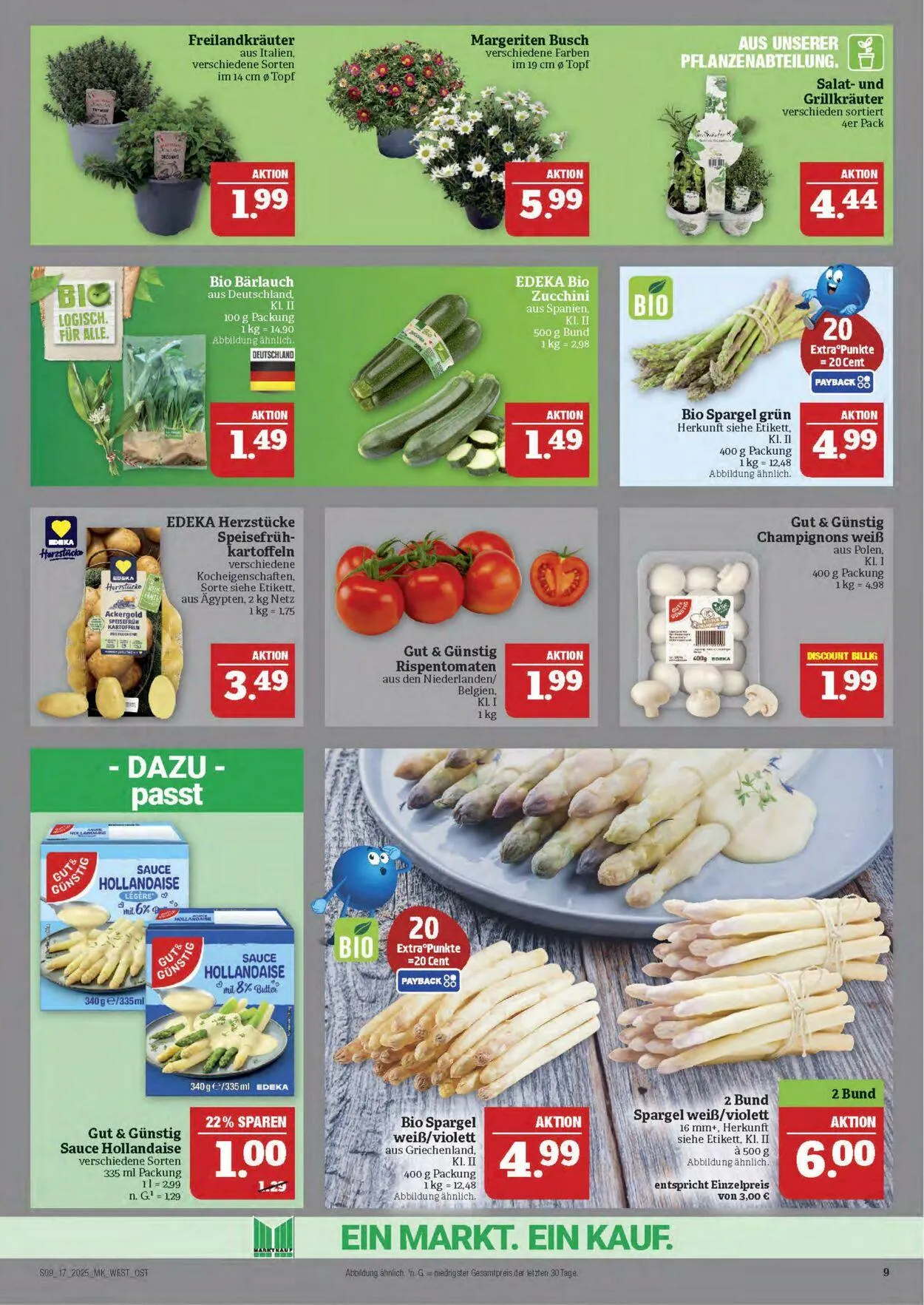 Marktkauf - Nürnberg-Thon von 22. April bis 26. April 2025 - Prospekt seite 9