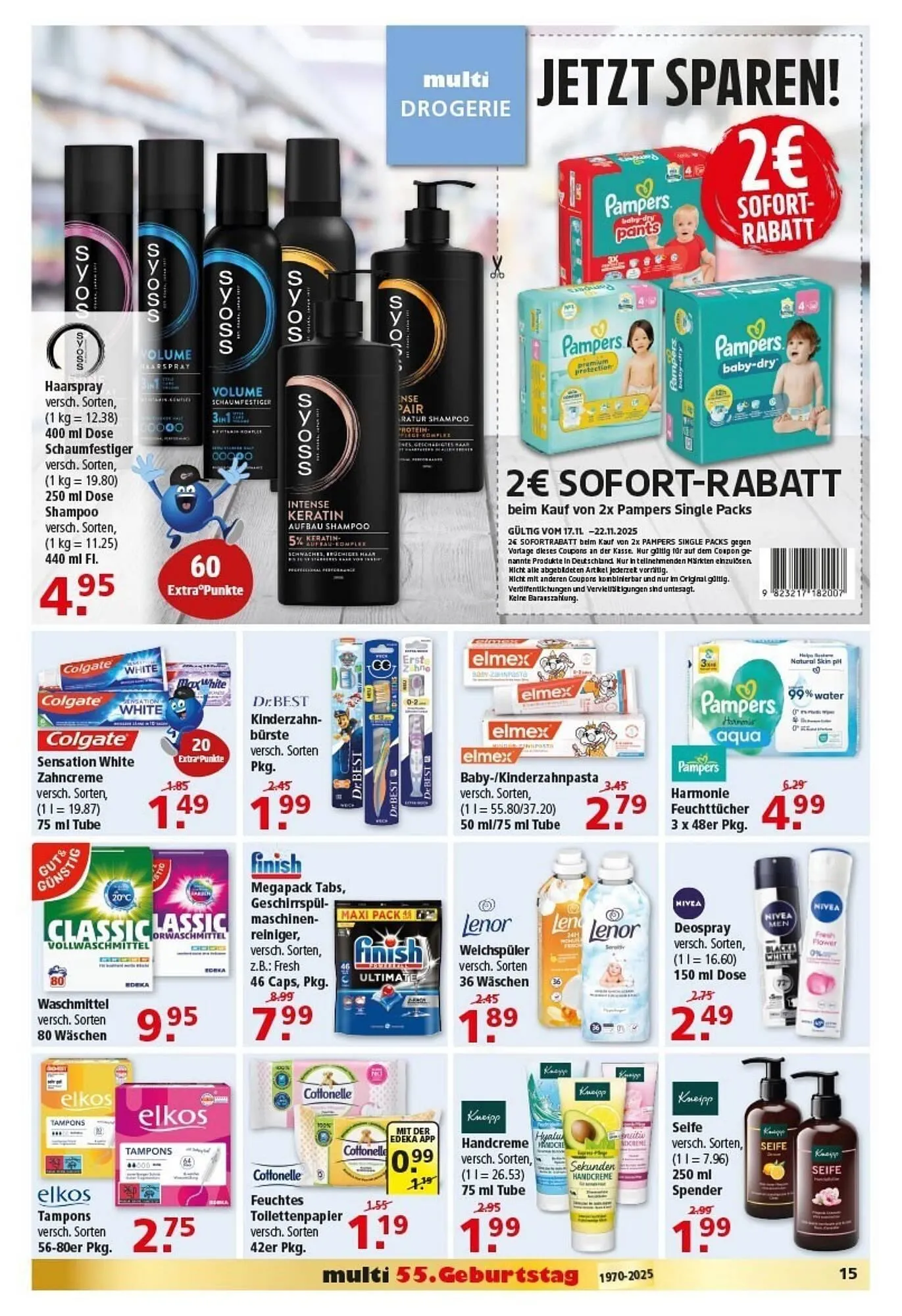 Multi Markt Prospekt von 17. November bis 22. November 2025 - Prospekt seite 15