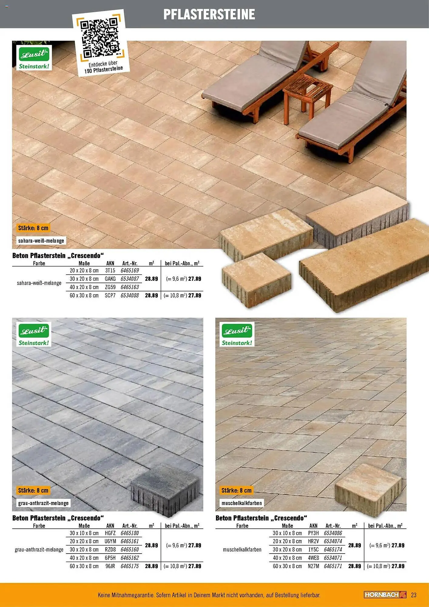 Hornbach Prospekt von 12. Februar bis 31. Dezember 2026 - Prospekt seite 23